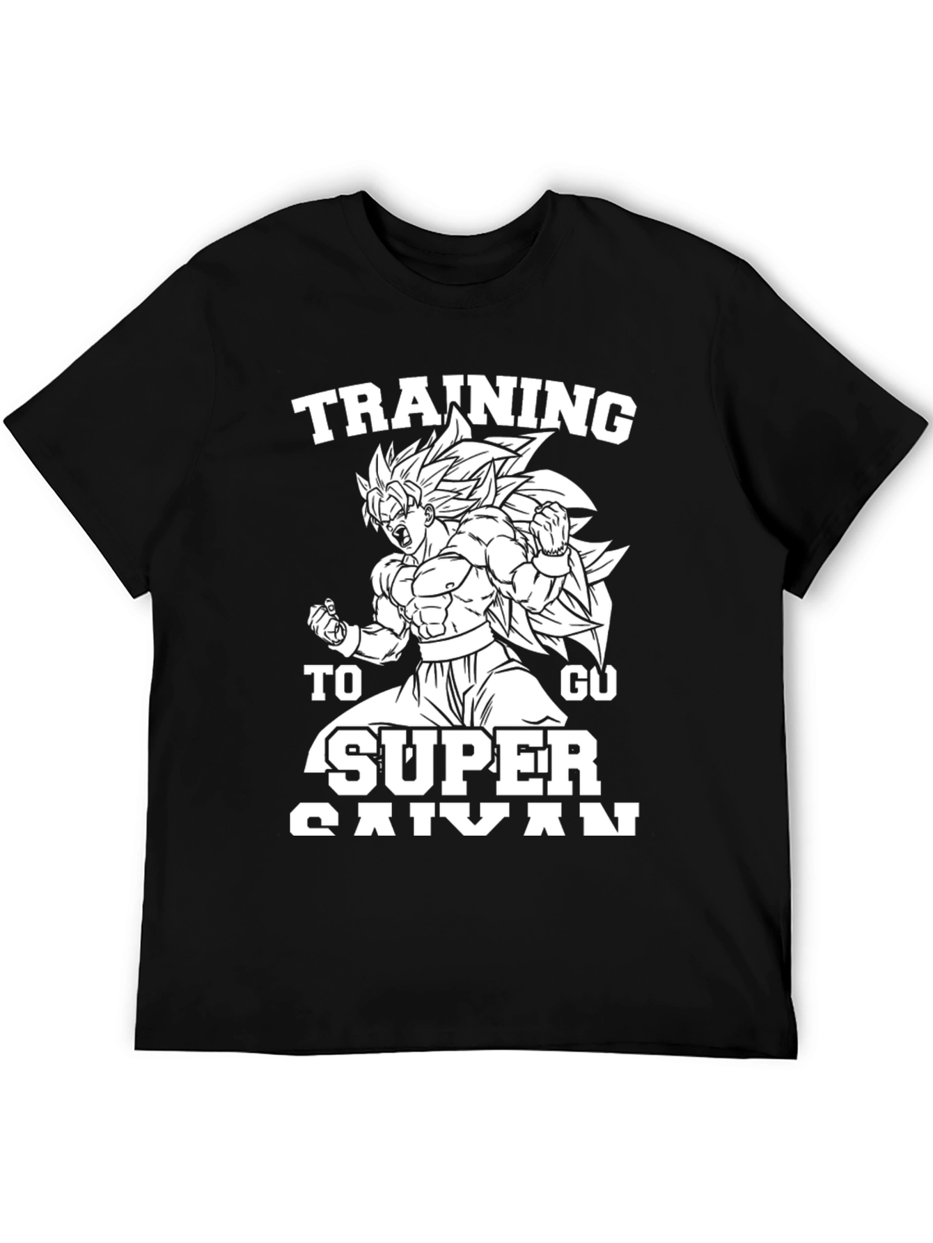 Super Saiyan Training T-Shirt - Black