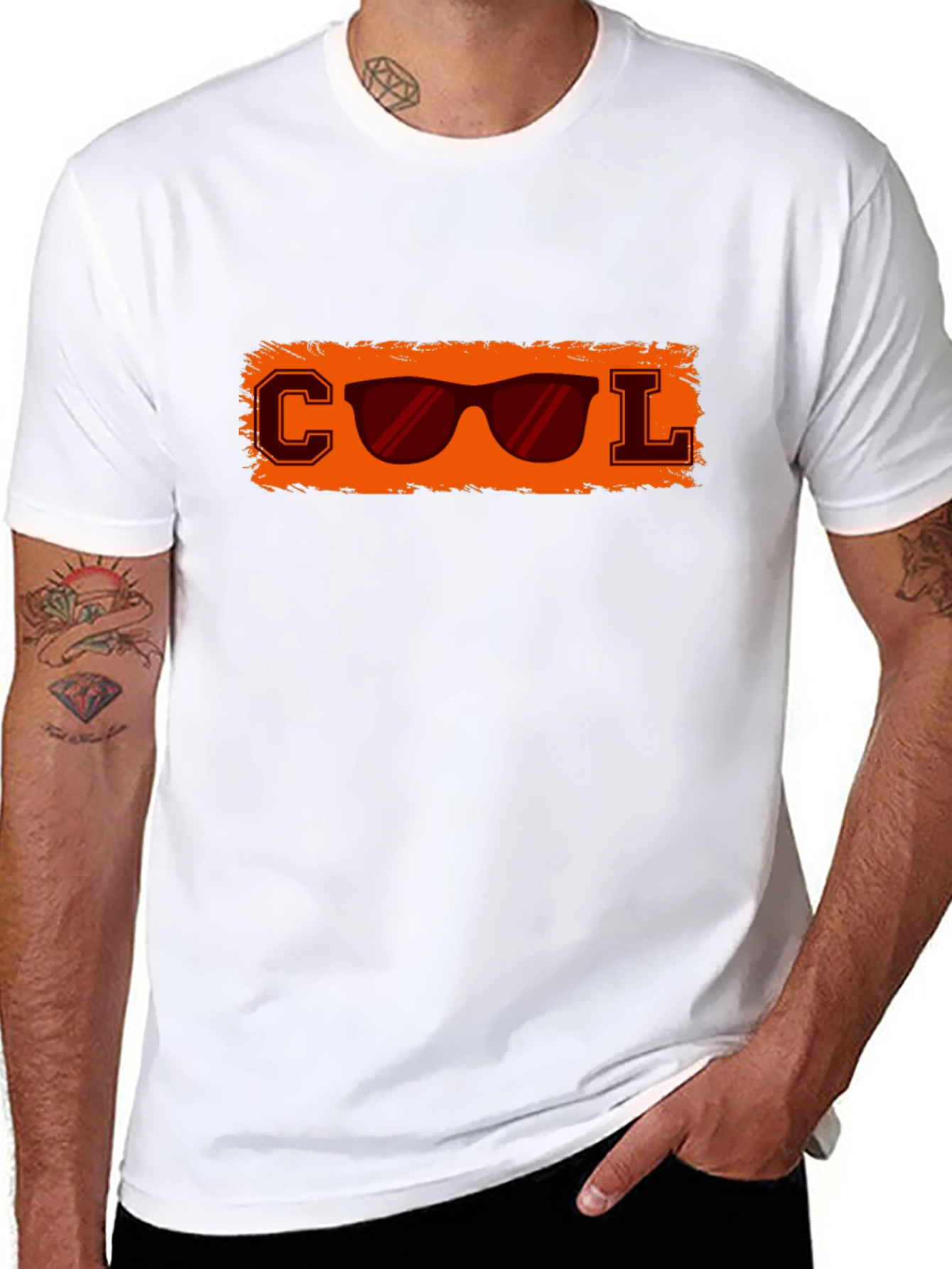 Cool Sunglasses Graphic Tee - Trendy Casual Wear