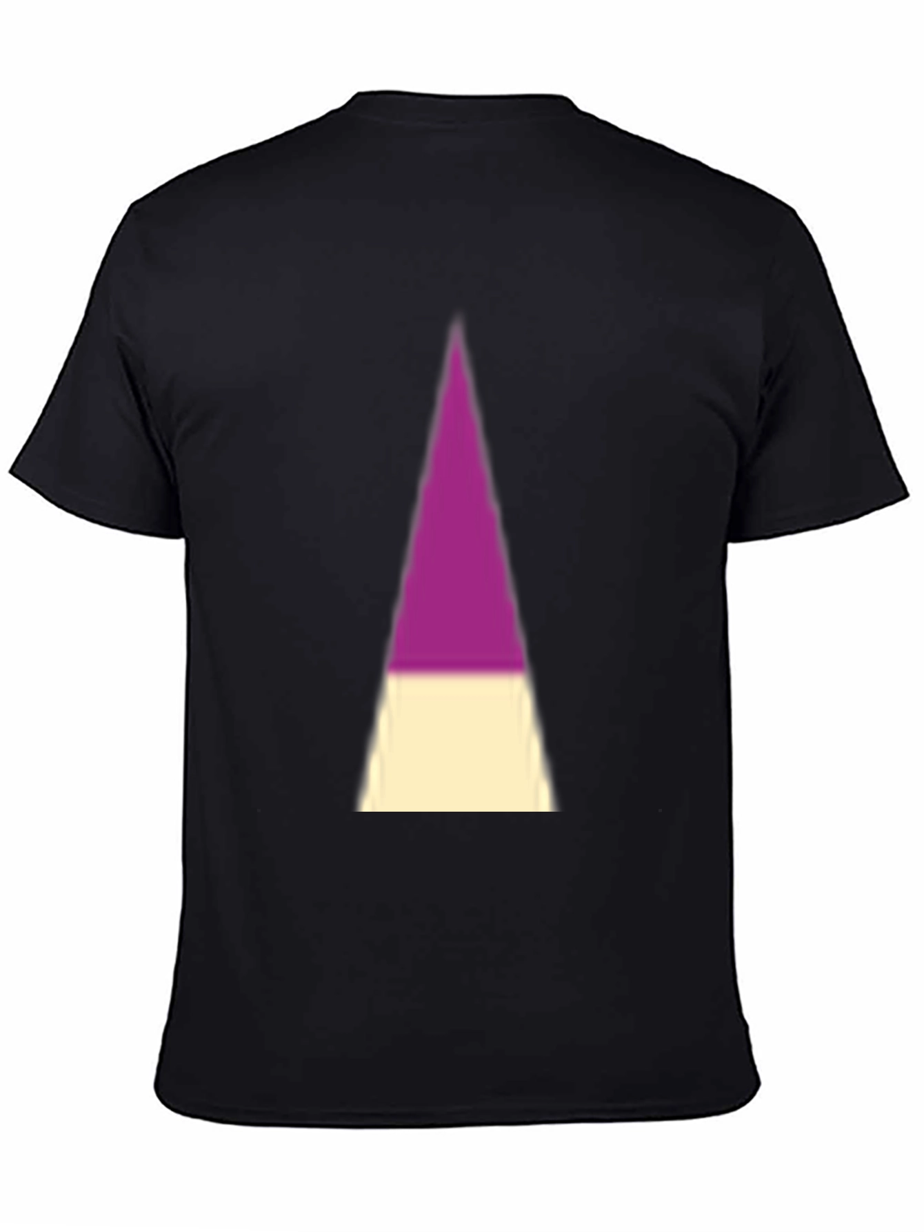 Purple & Cream Geometric Tee