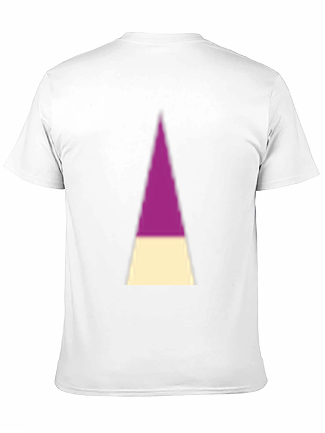 Purple & Cream Geometric Tee