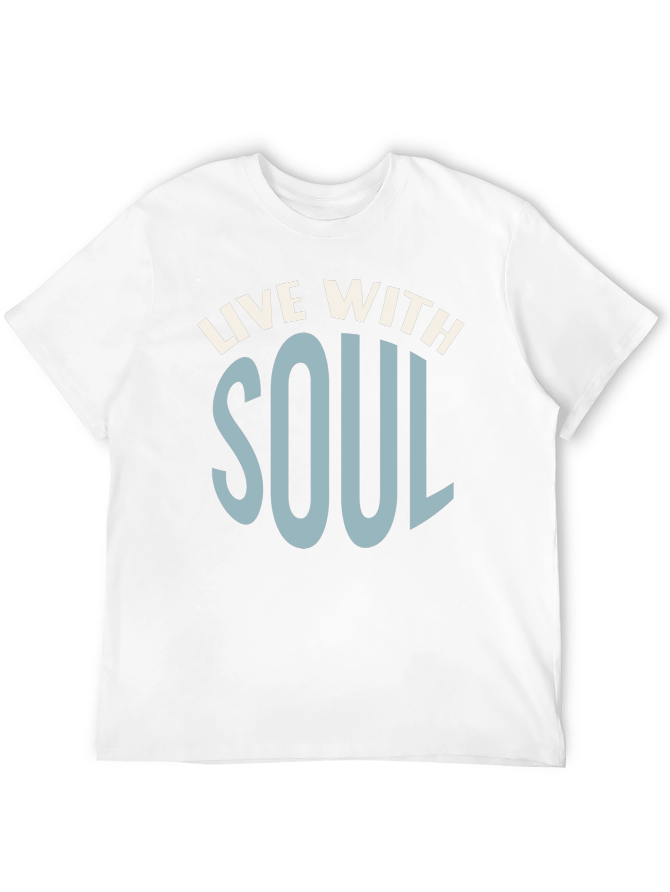 Live With Soul Graphic T-Shirt - Black