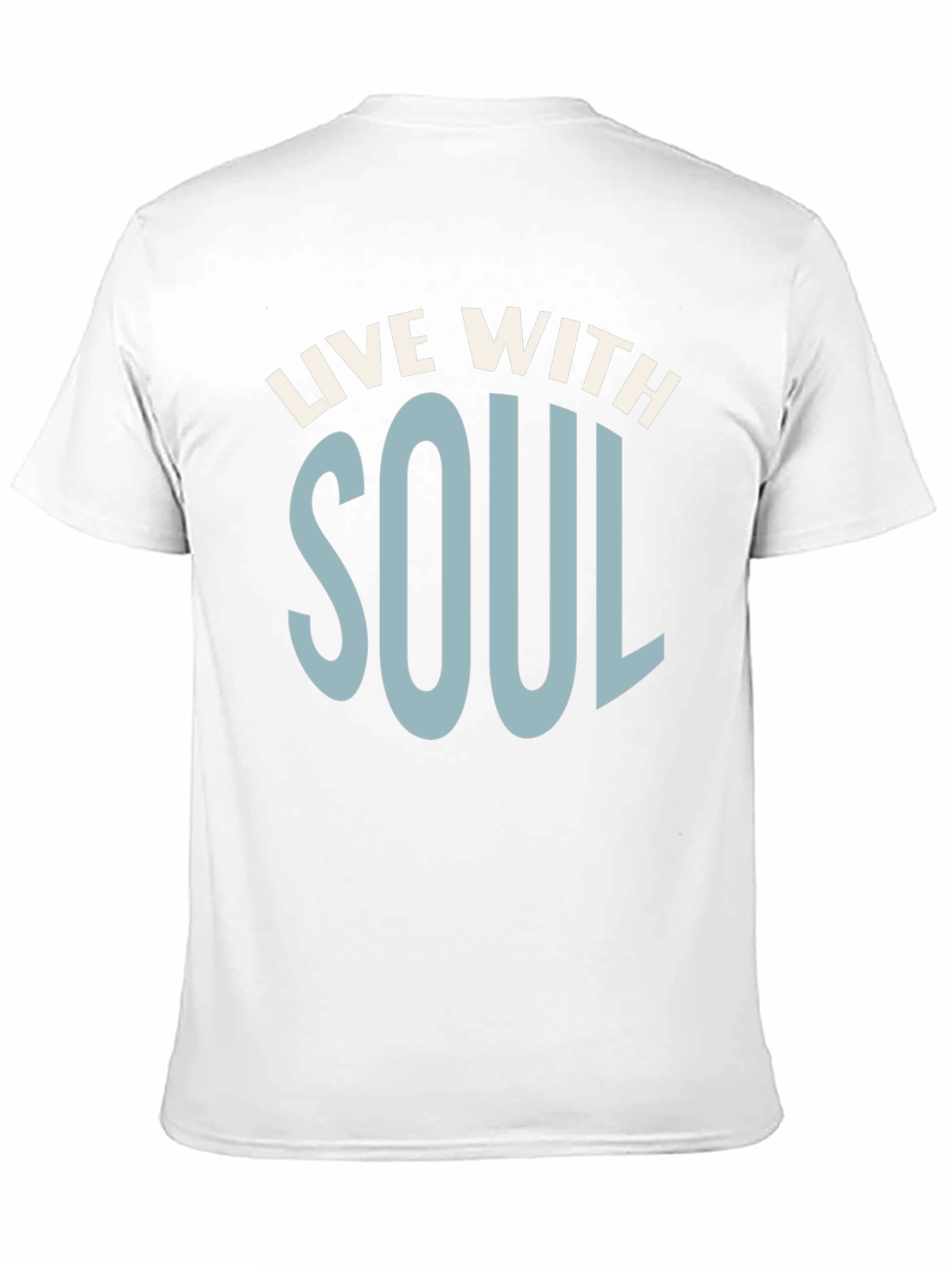 Live With Soul Graphic T-Shirt - Black