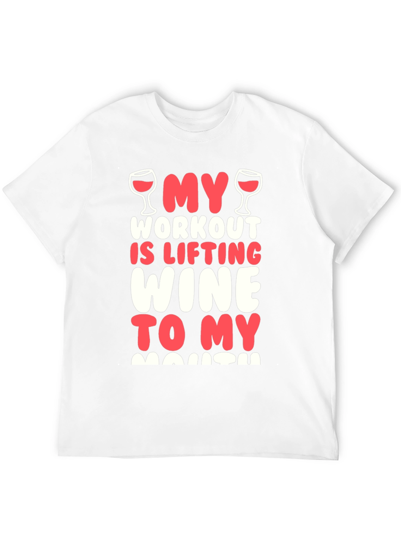Funny Wine Workout T-Shirt