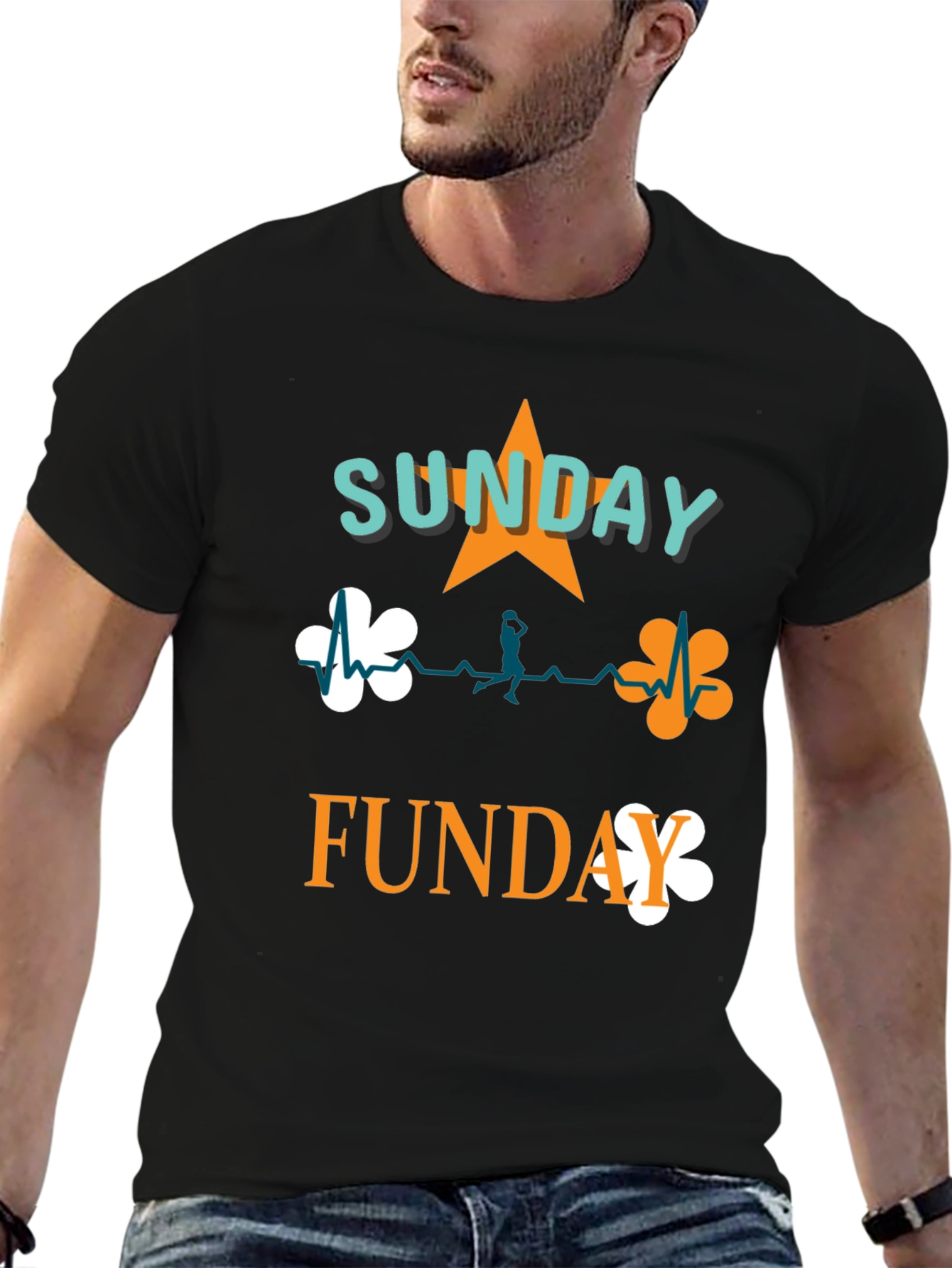 Sunday Funday Graphic Tee - Casual Comfort