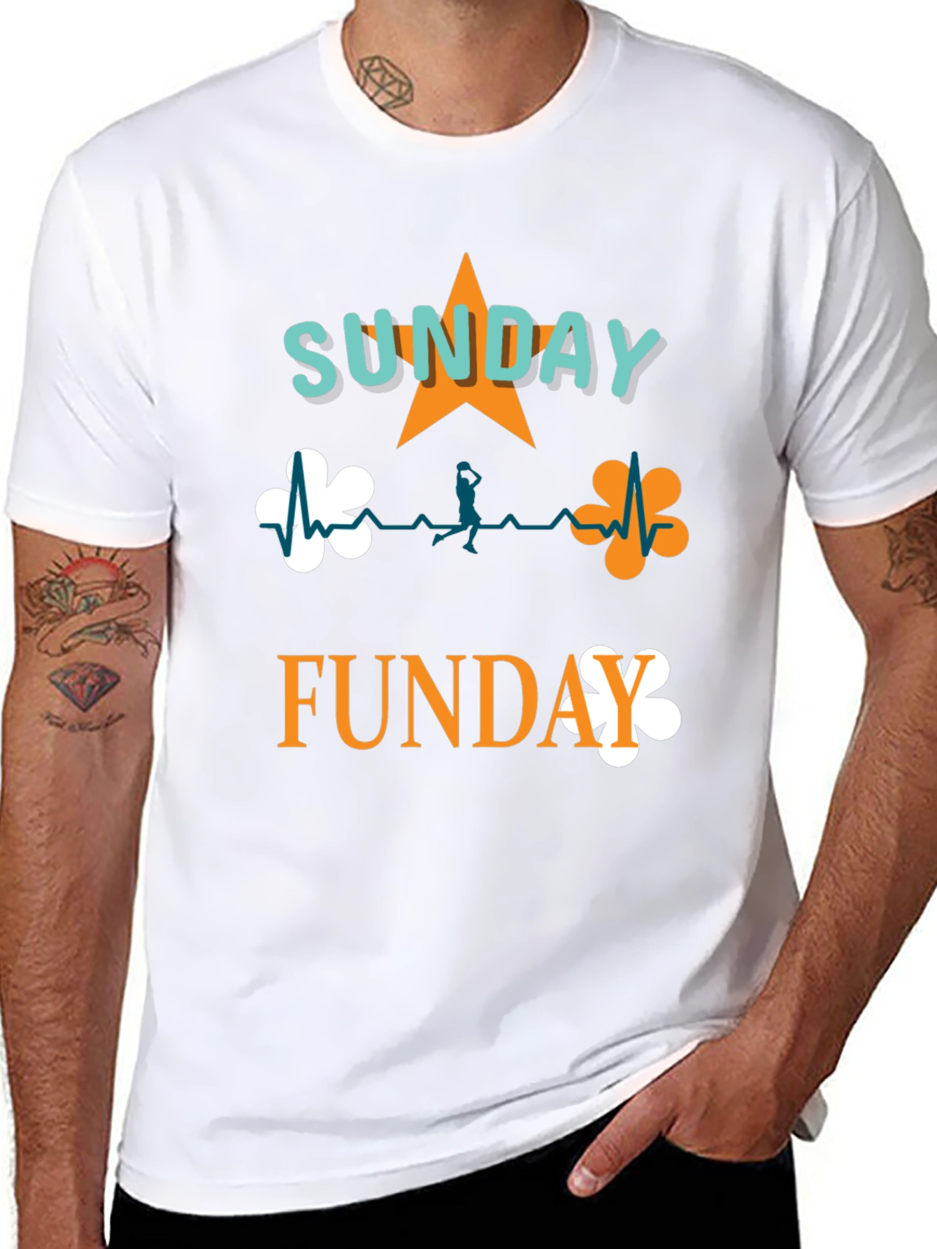 Sunday Funday Graphic Tee - Casual Comfort
