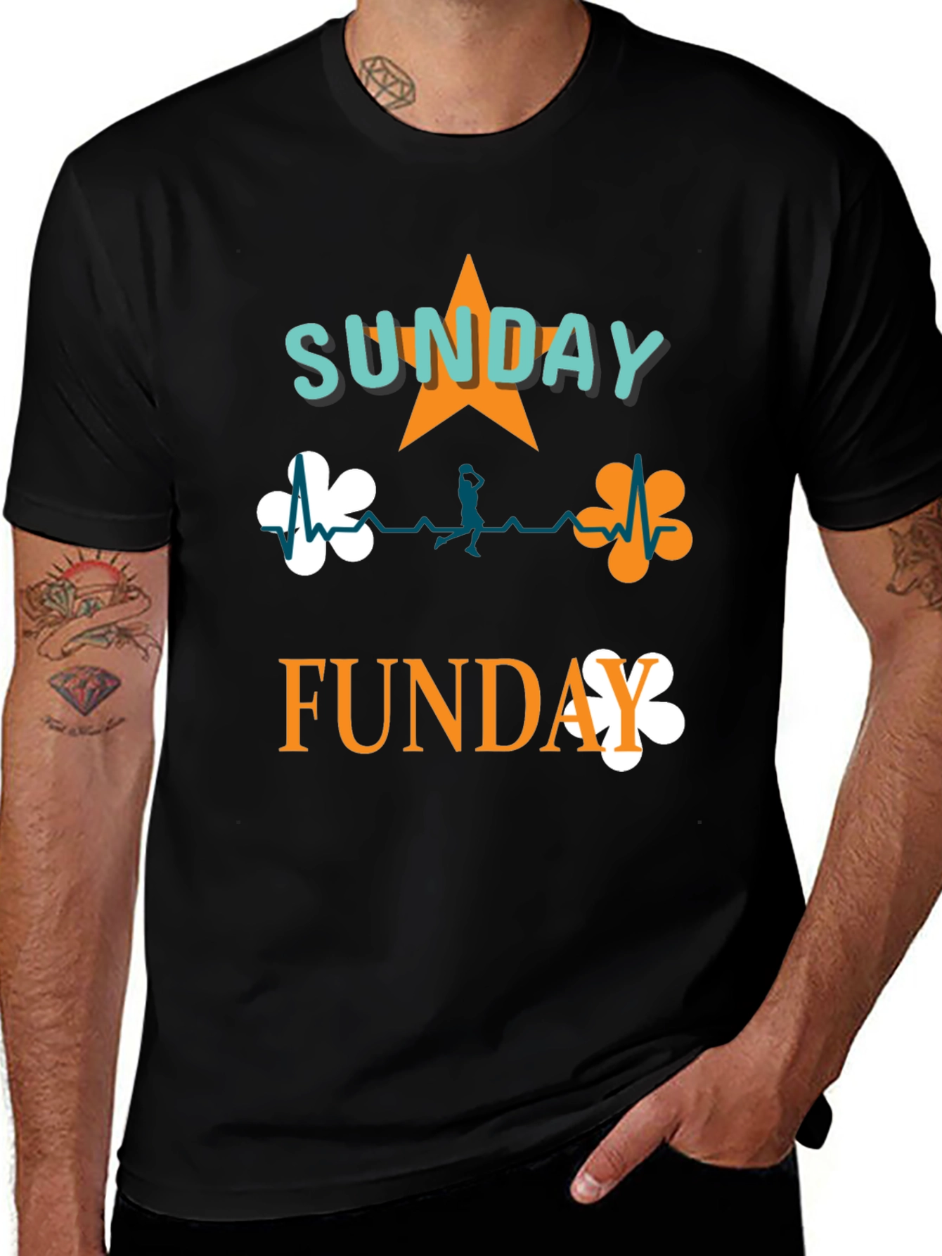 Sunday Funday Graphic Tee - Casual Comfort