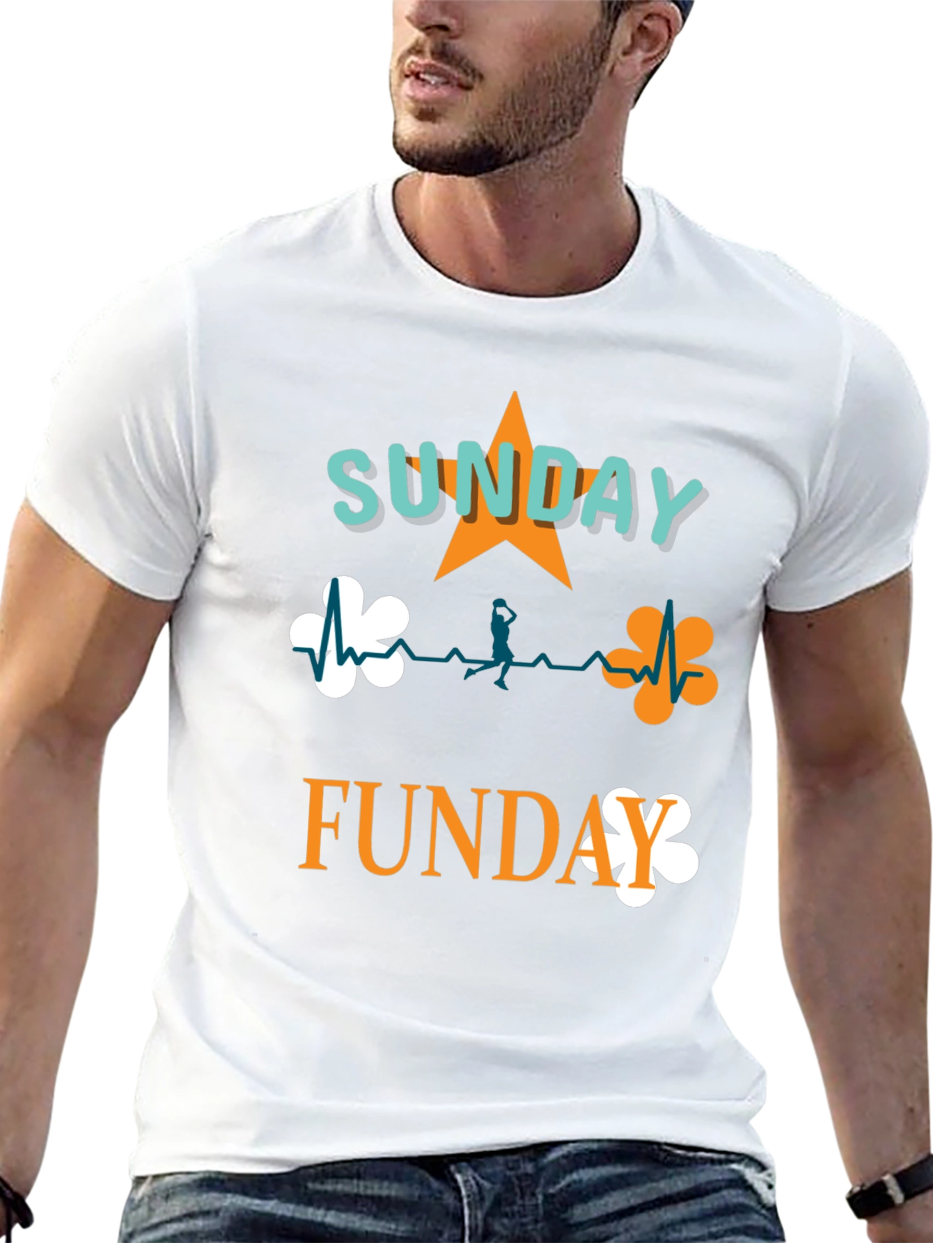 Sunday Funday Graphic Tee - Casual Comfort