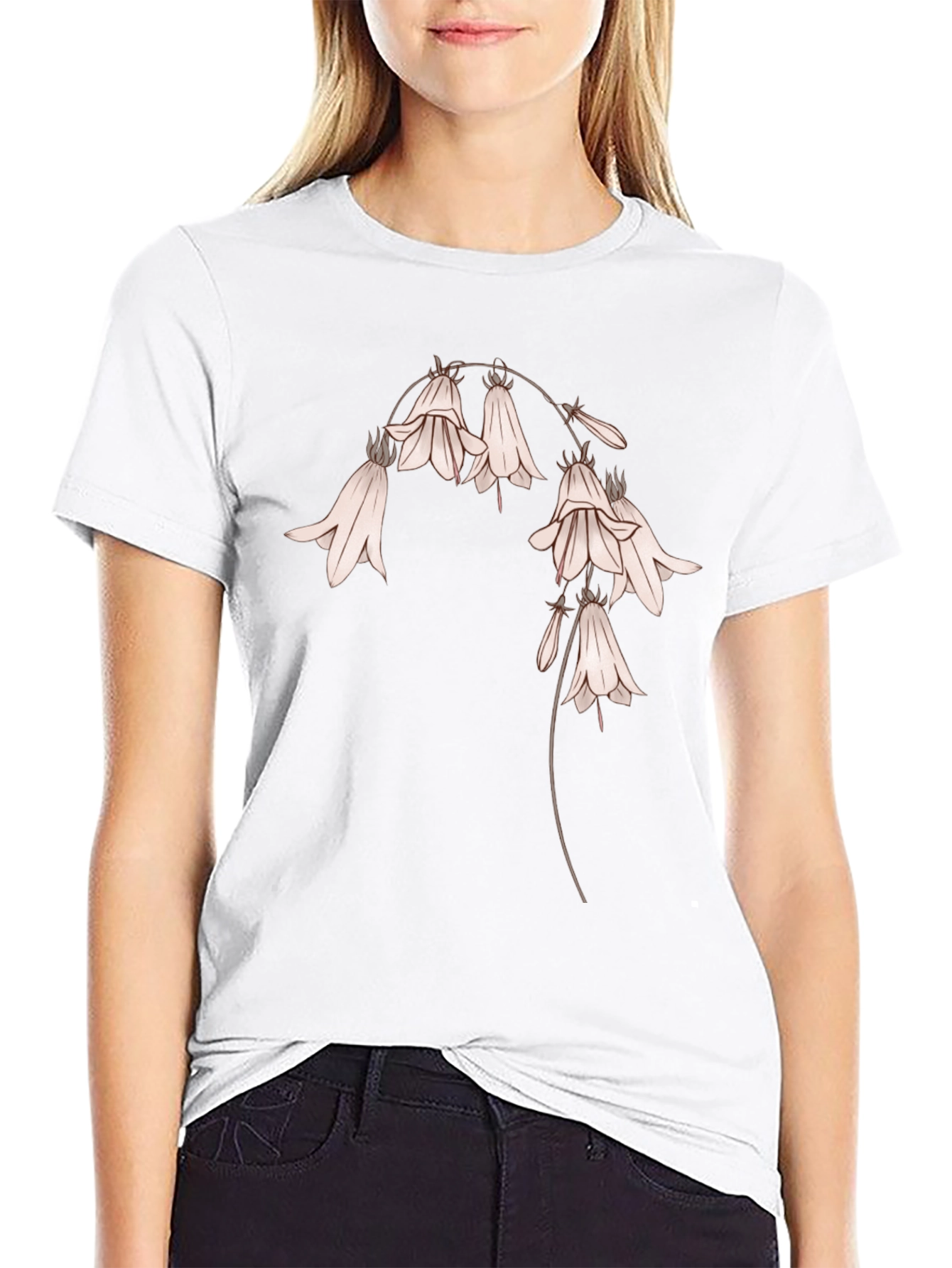 Floral Bell T-Shirt - Stylish Comfort