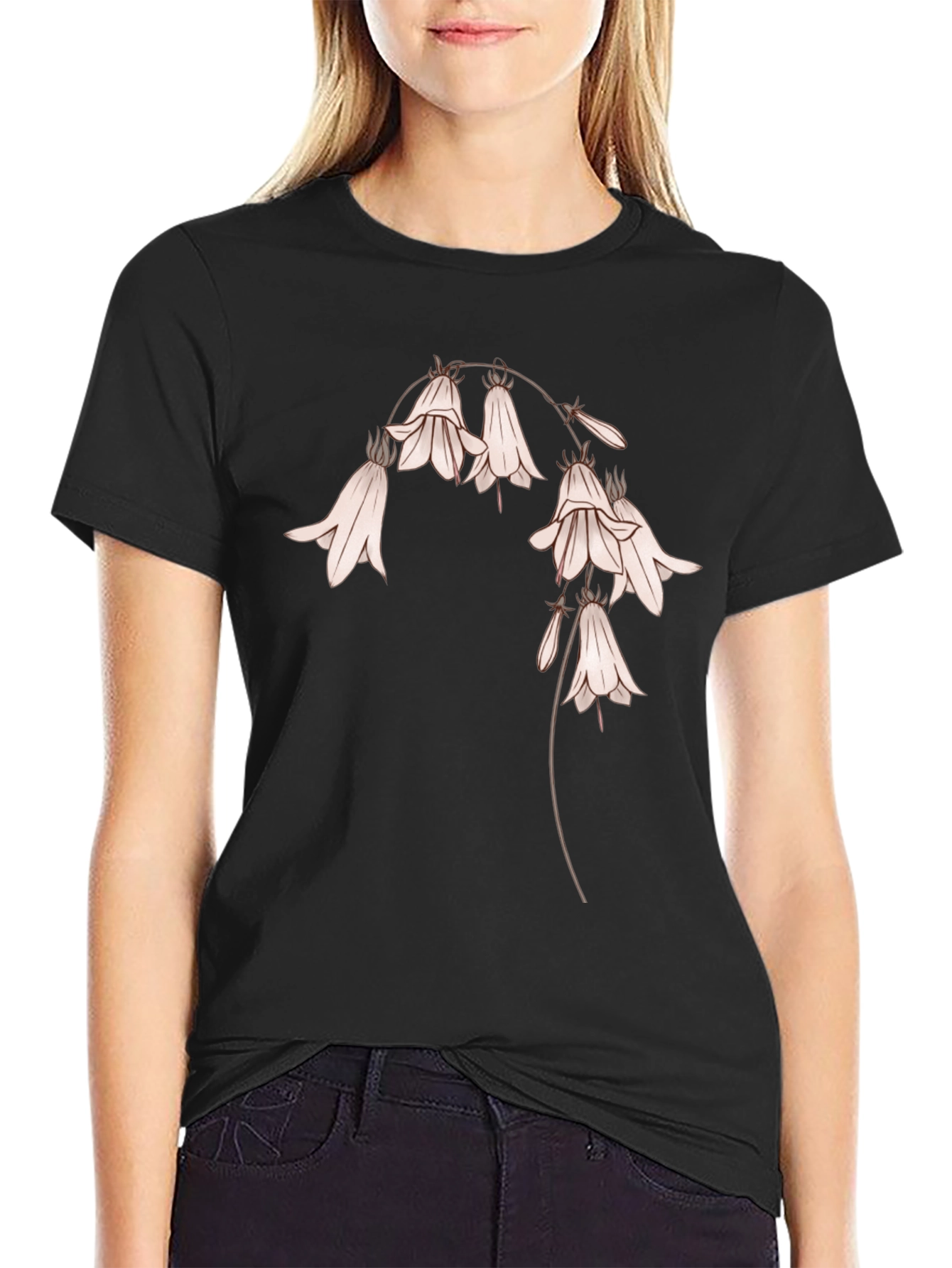 Floral Bell T-Shirt - Stylish Comfort
