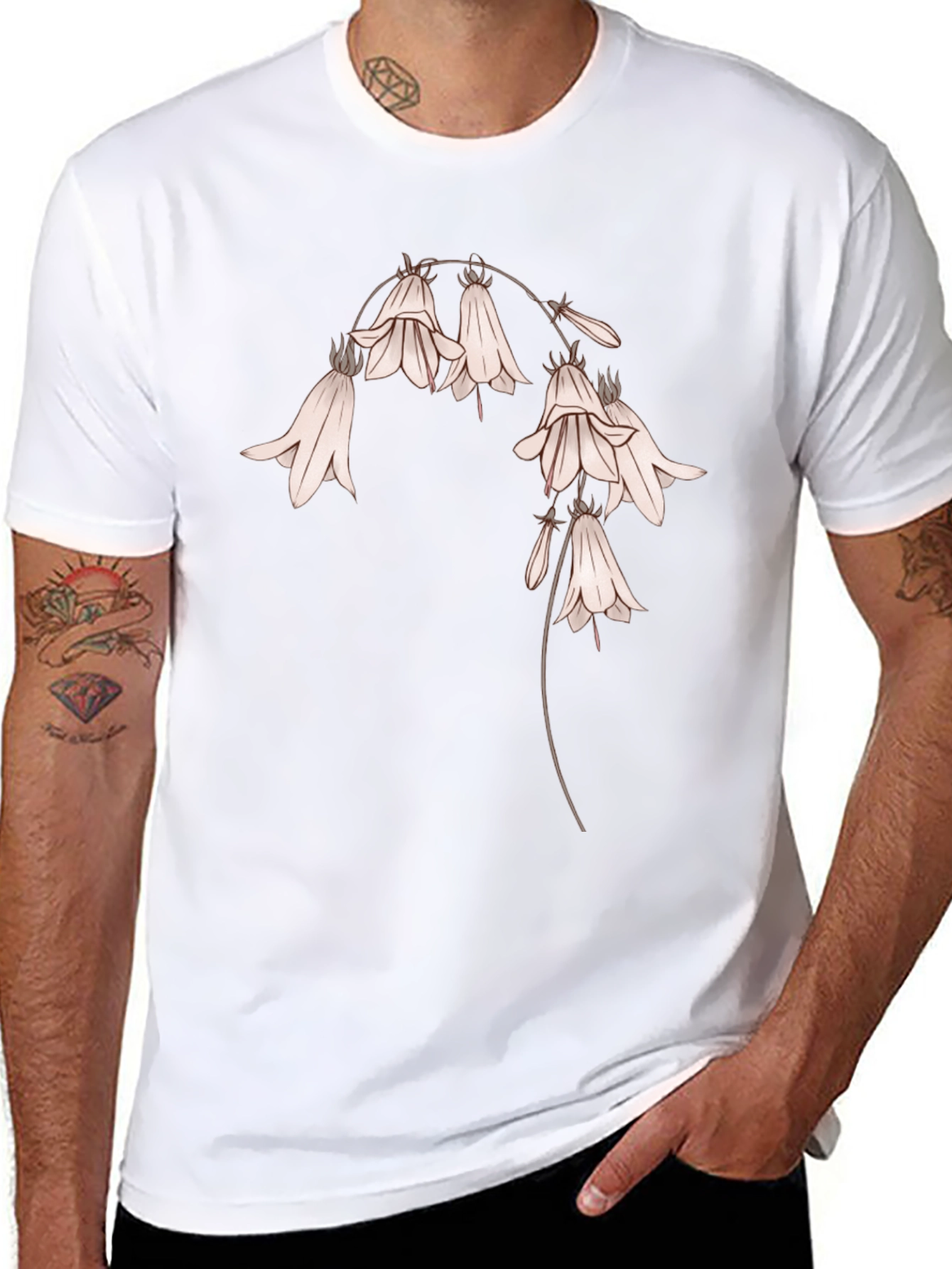 Floral Bell T-Shirt - Stylish Comfort