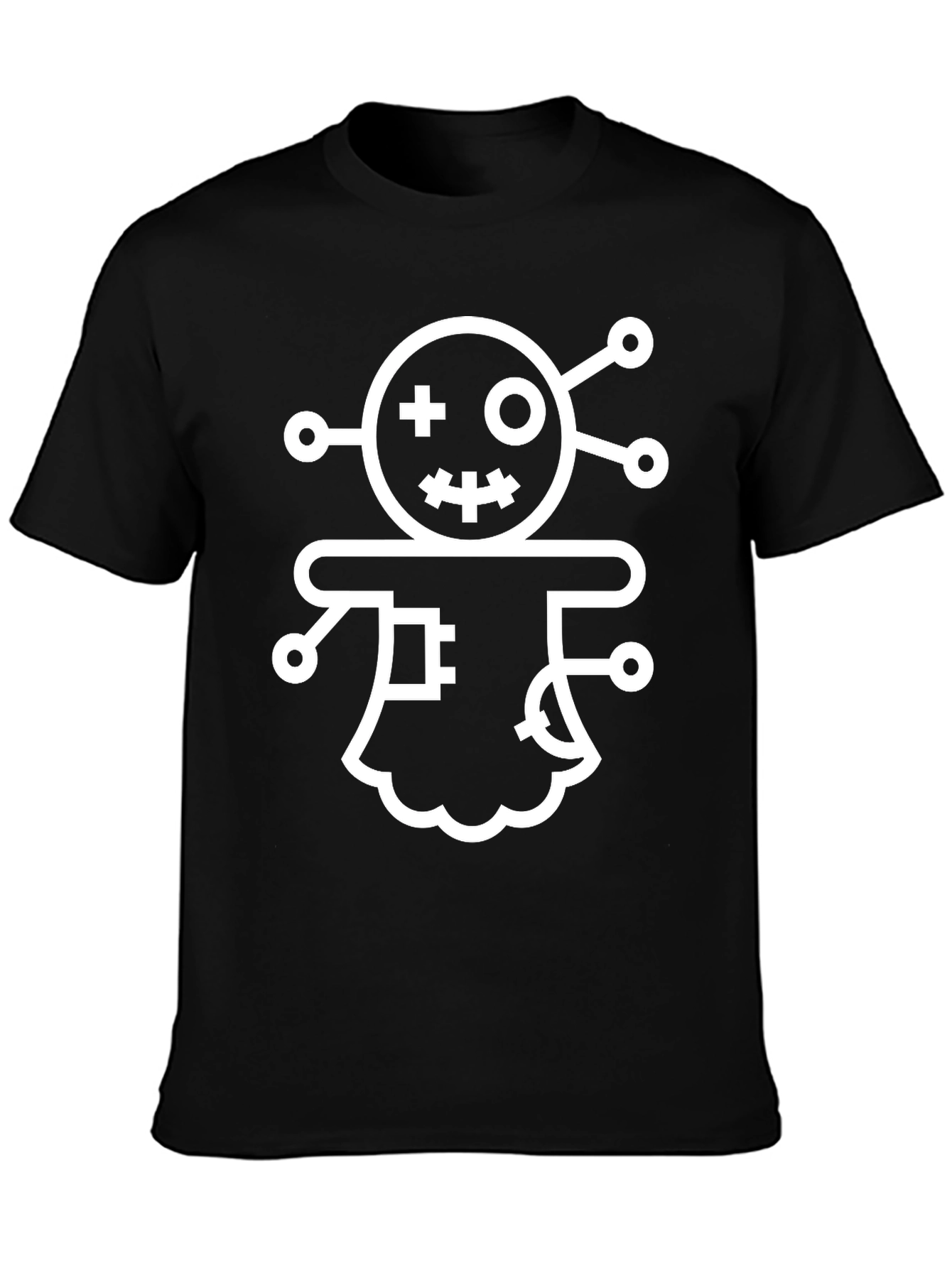 Voodoo Doll Graphic Tee - Unique Novelty T-Shirt