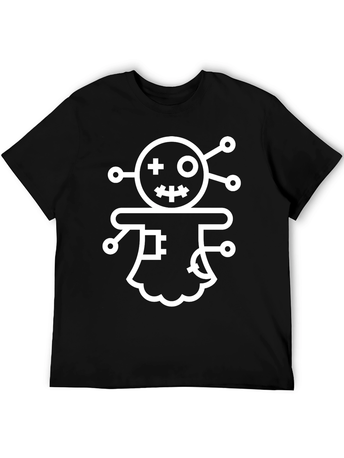 Voodoo Doll Graphic Tee - Unique Novelty T-Shirt