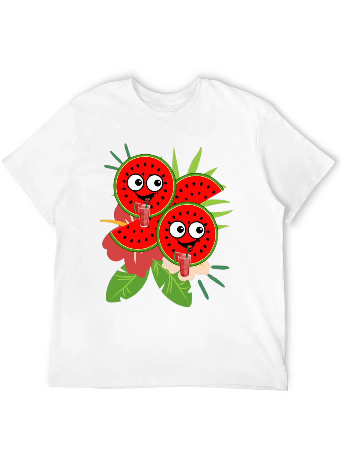 Whimsical Watermelon Graphic Tee