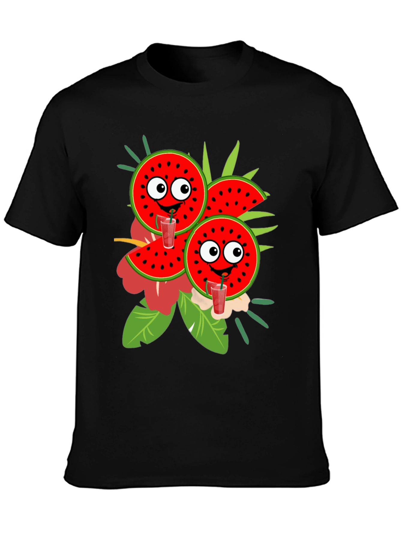 Whimsical Watermelon Graphic Tee