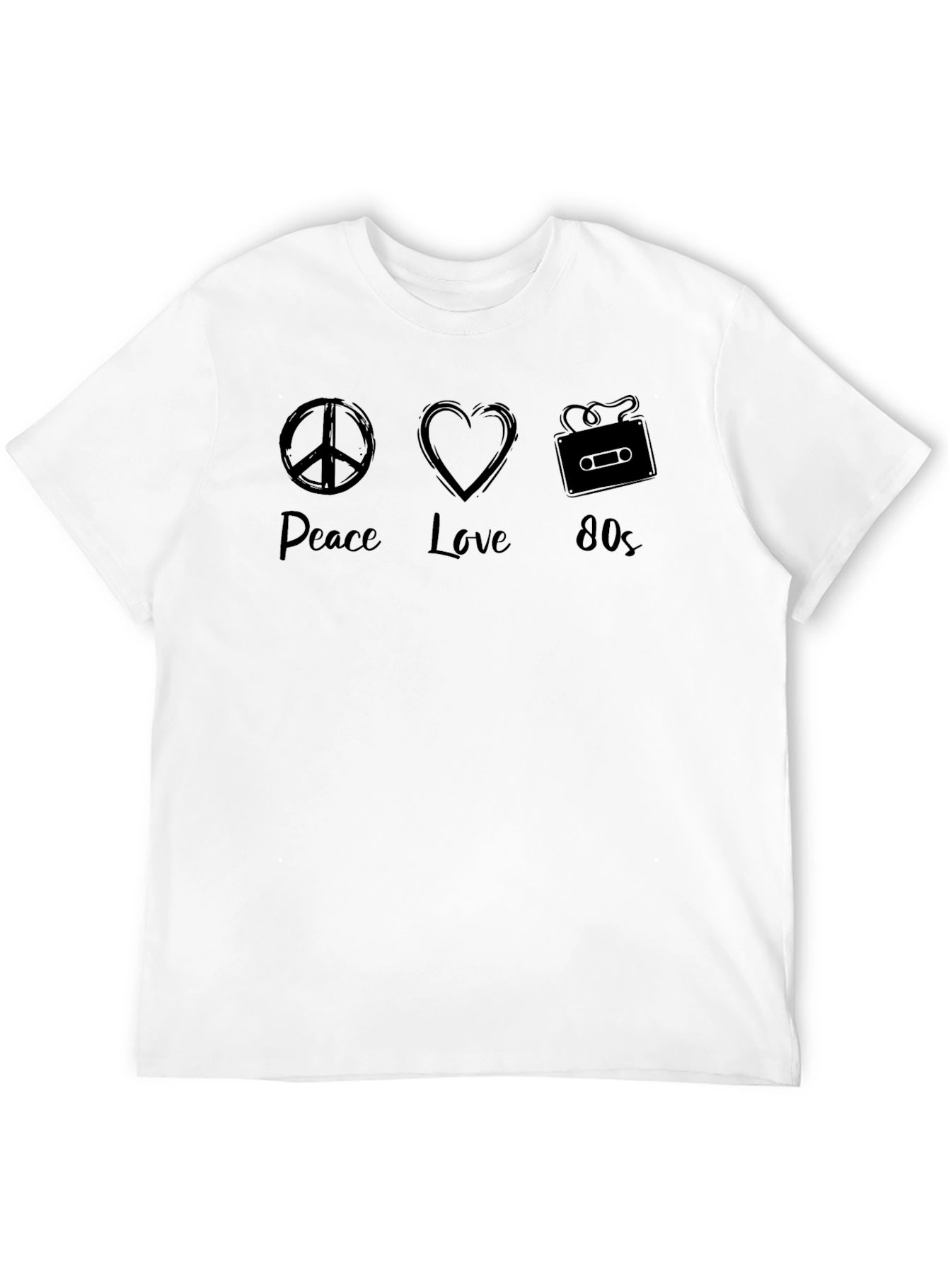 Peace Love 80s T-Shirt