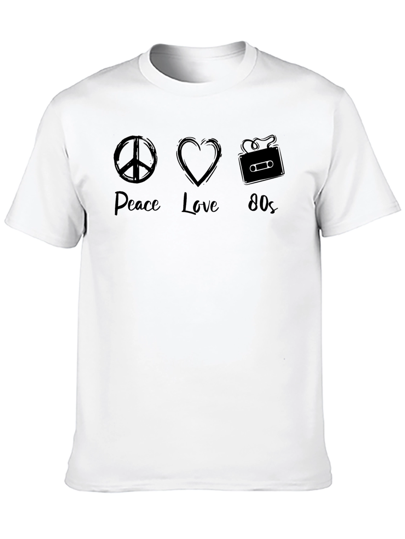 Peace Love 80s T-Shirt