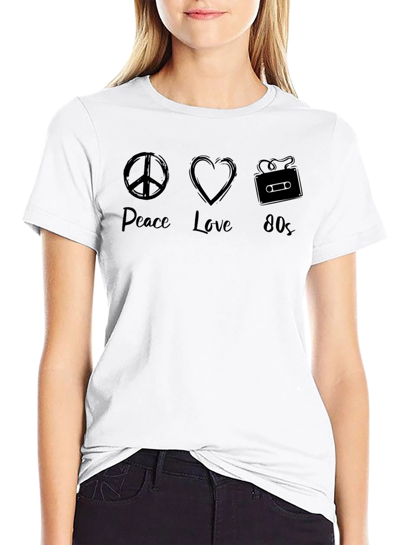 Peace Love 80s T-Shirt