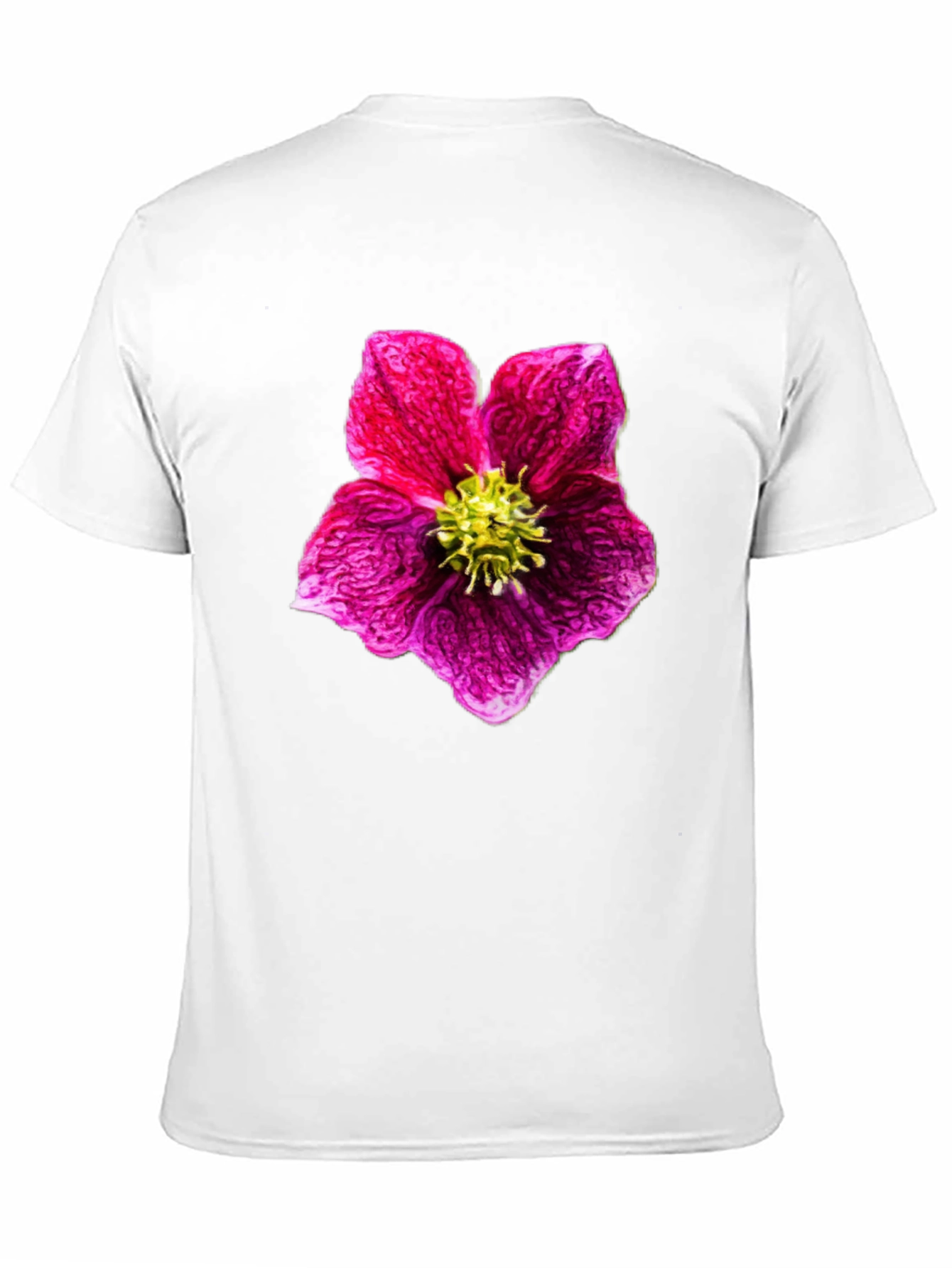 Floral Print Crew Neck T-Shirt
