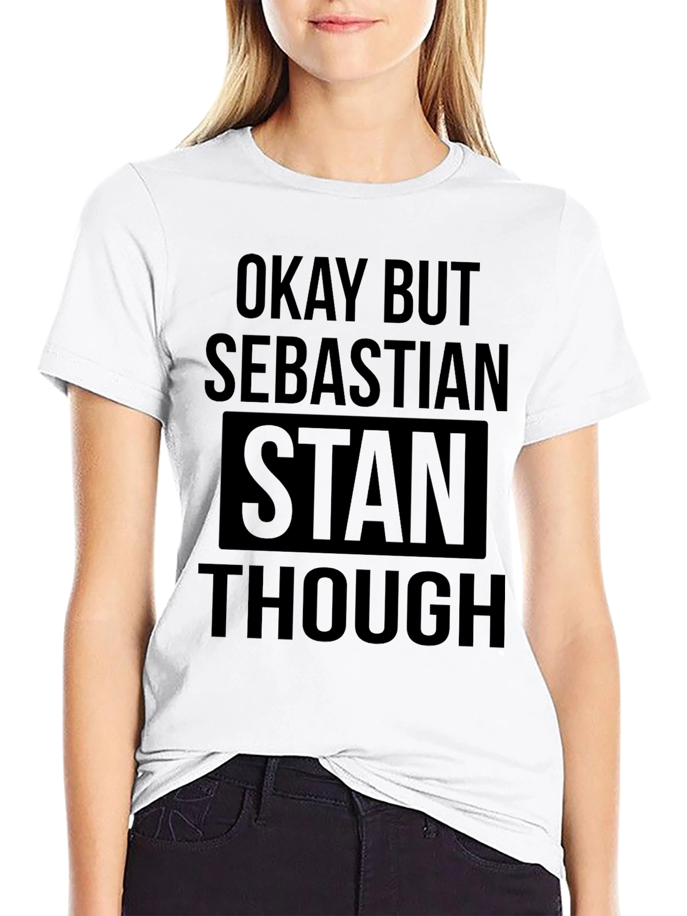 Sebastian Stan Graphic T-Shirt