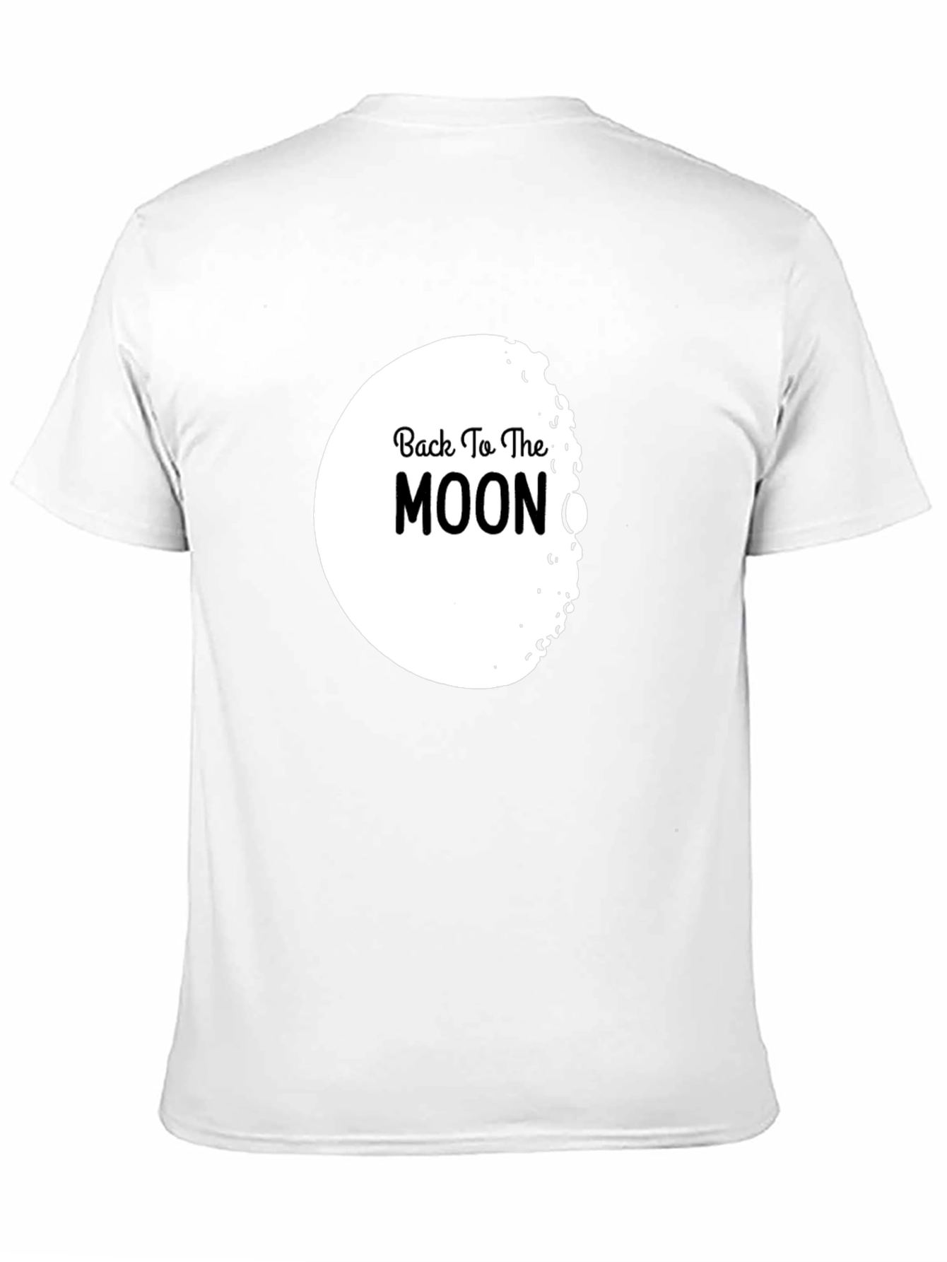 Back to the Moon Graphic Tee - Premium Cotton