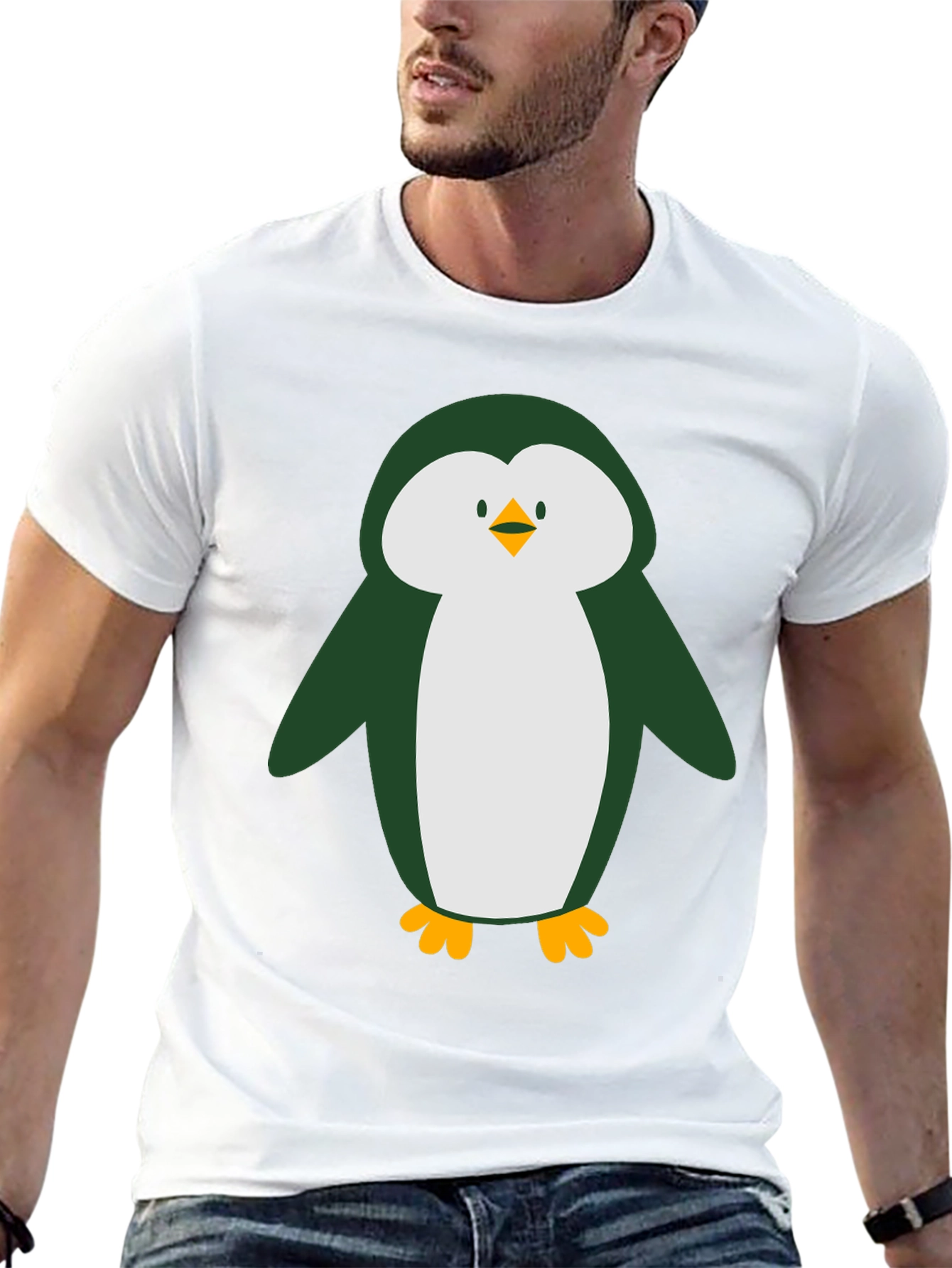 Penguin Graphic Tee - Comfy Casual Style