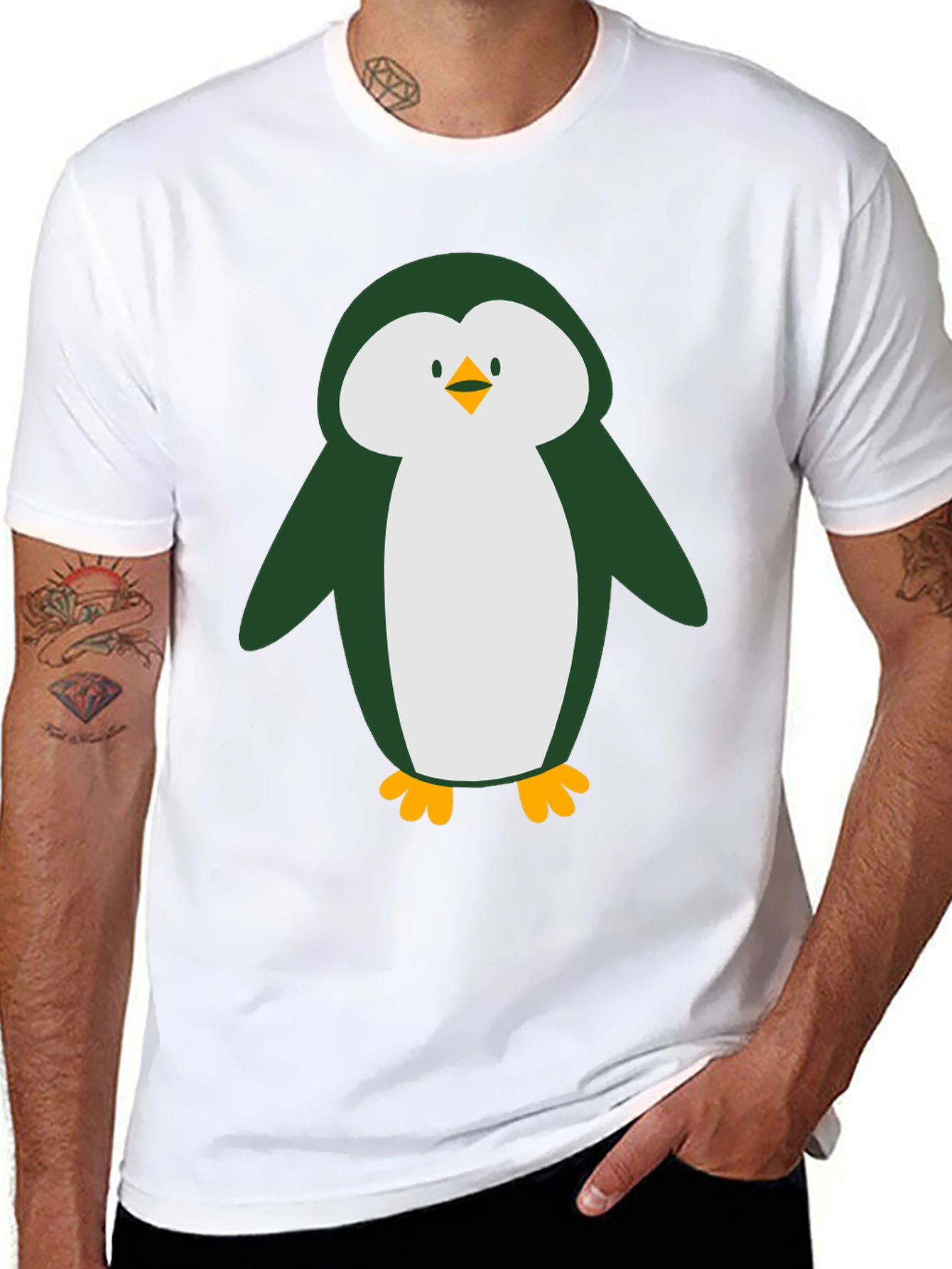 Penguin Graphic Tee - Comfy Casual Style