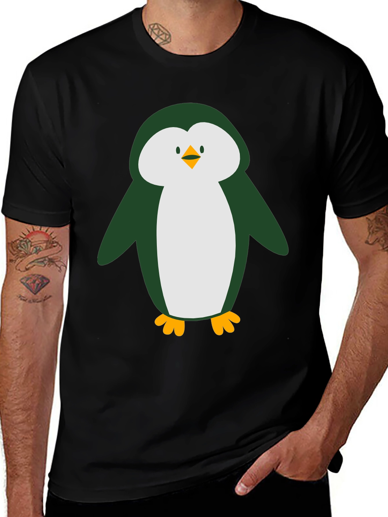 Penguin Graphic Tee - Comfy Casual Style