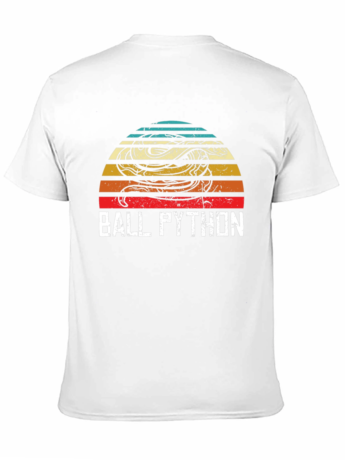 Retro Ball Python Graphic T-Shirt