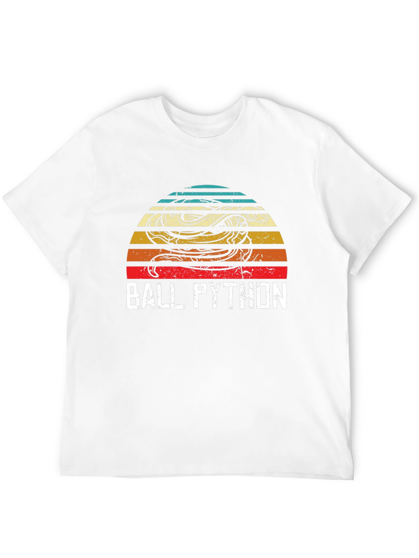Retro Ball Python Graphic T-Shirt