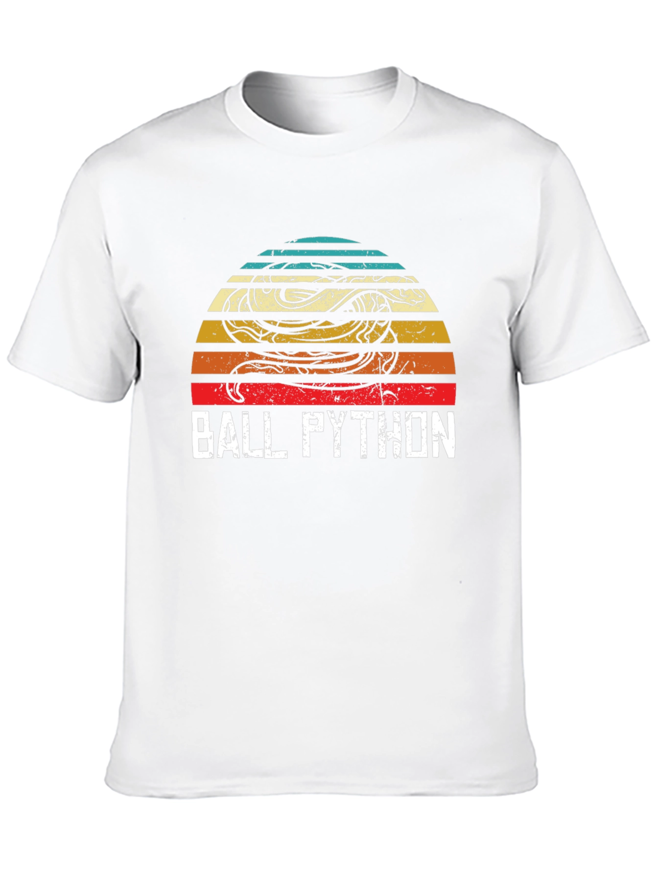 Retro Ball Python Graphic T-Shirt
