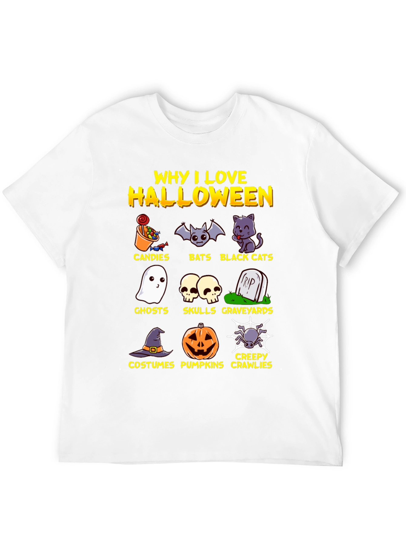 Why I Love Halloween T-Shirt - Spooky Season Tee
