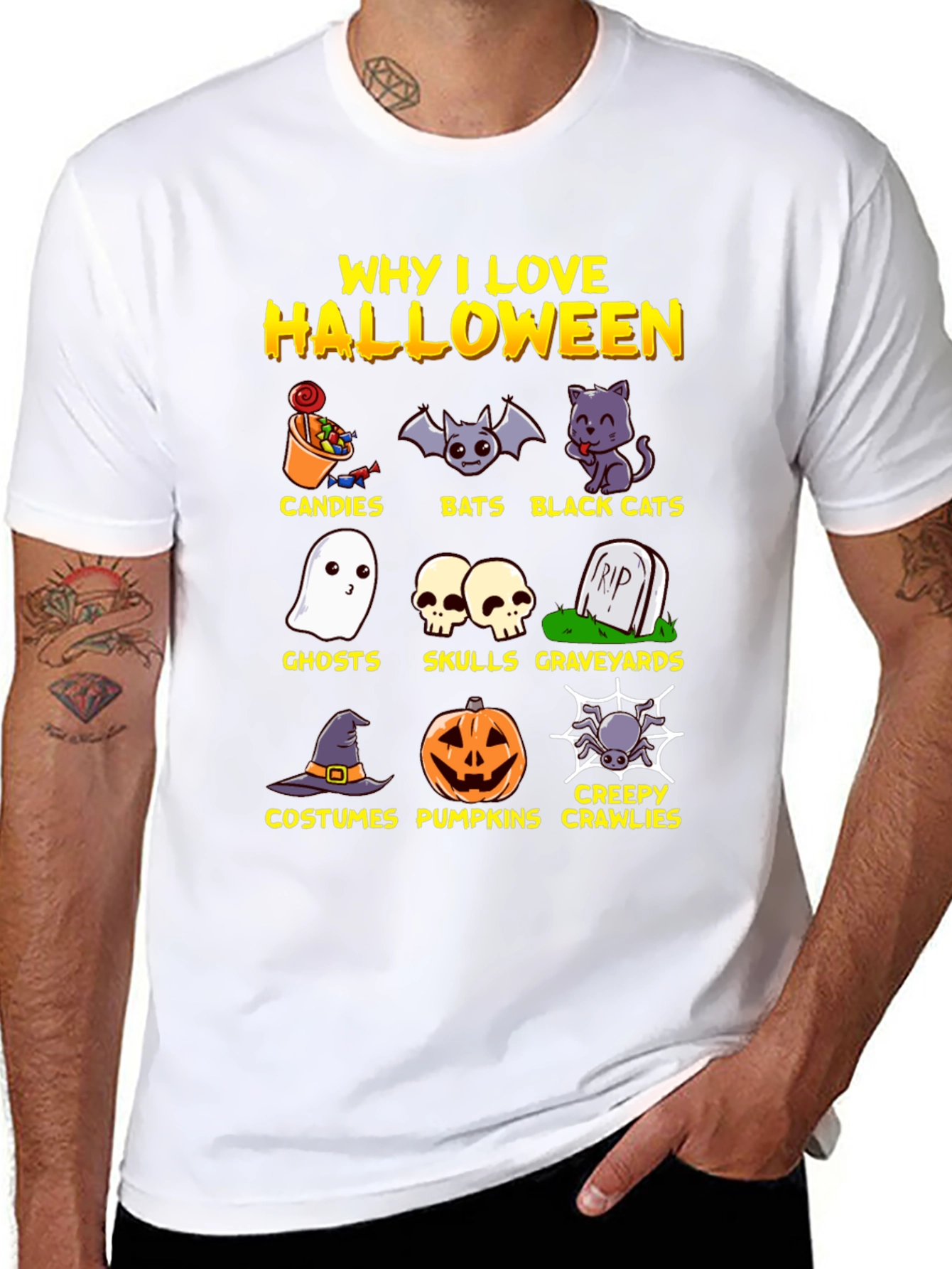 Why I Love Halloween T-Shirt - Spooky Season Tee