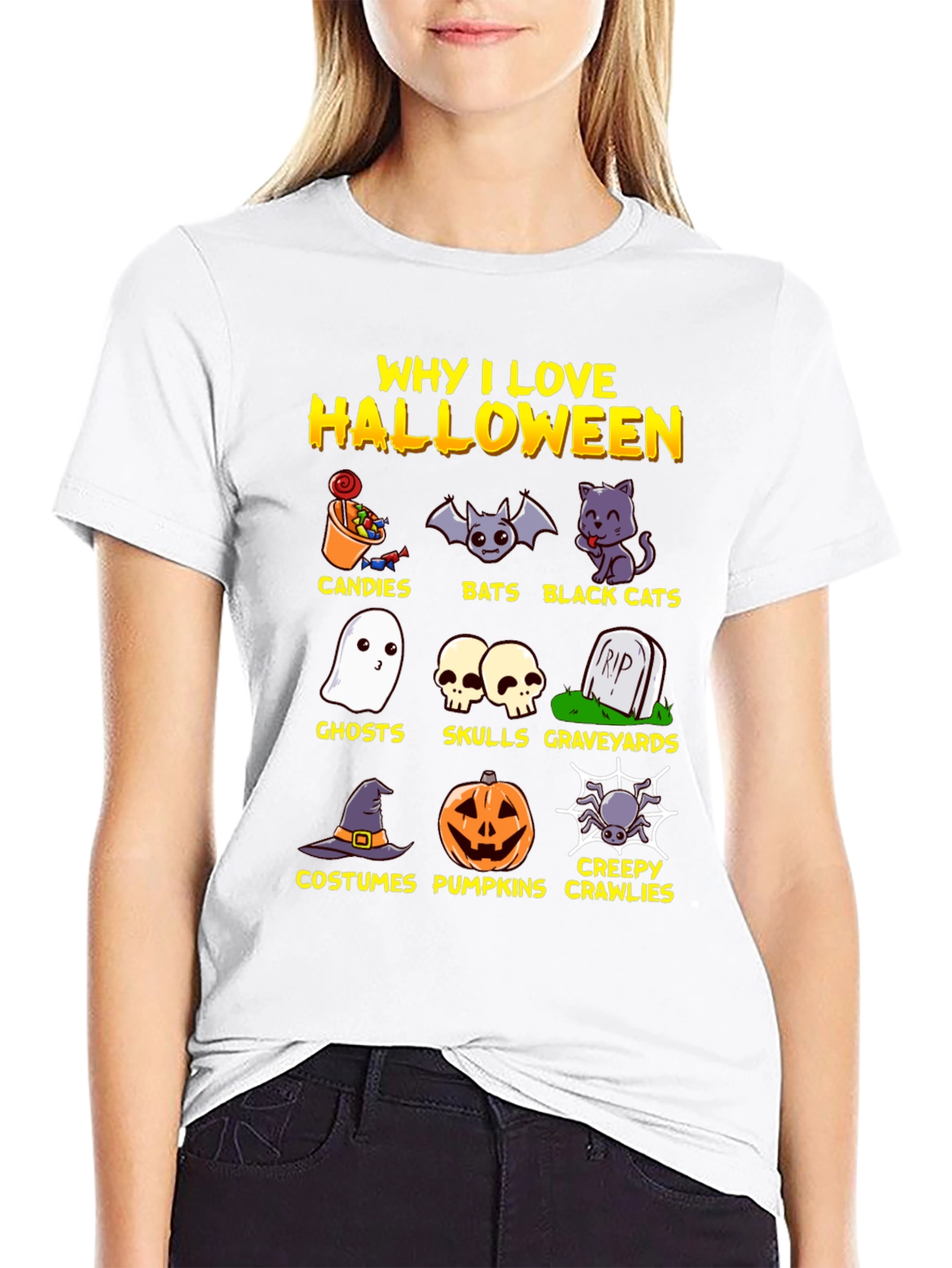 Why I Love Halloween T-Shirt - Spooky Season Tee