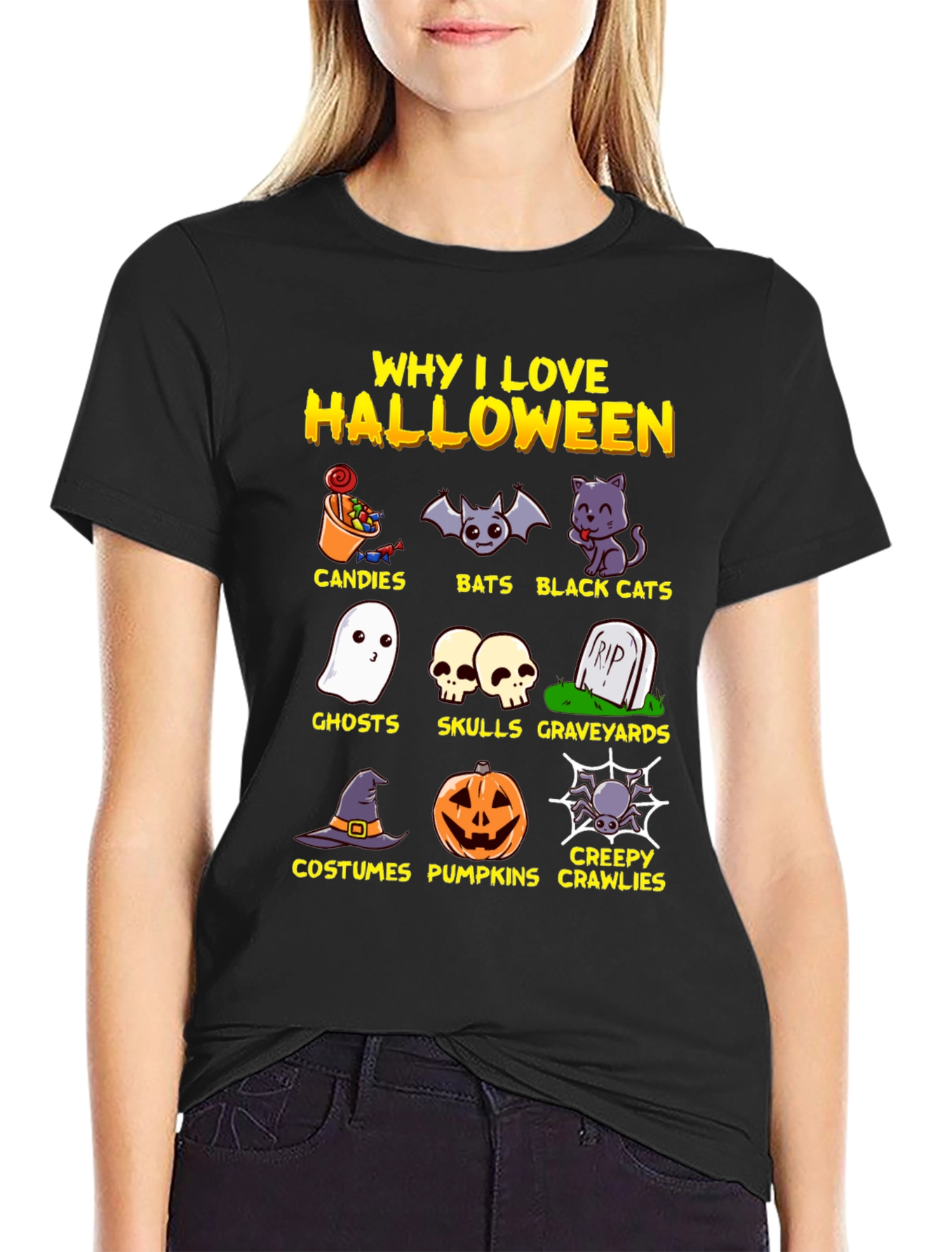 Why I Love Halloween T-Shirt - Spooky Season Tee