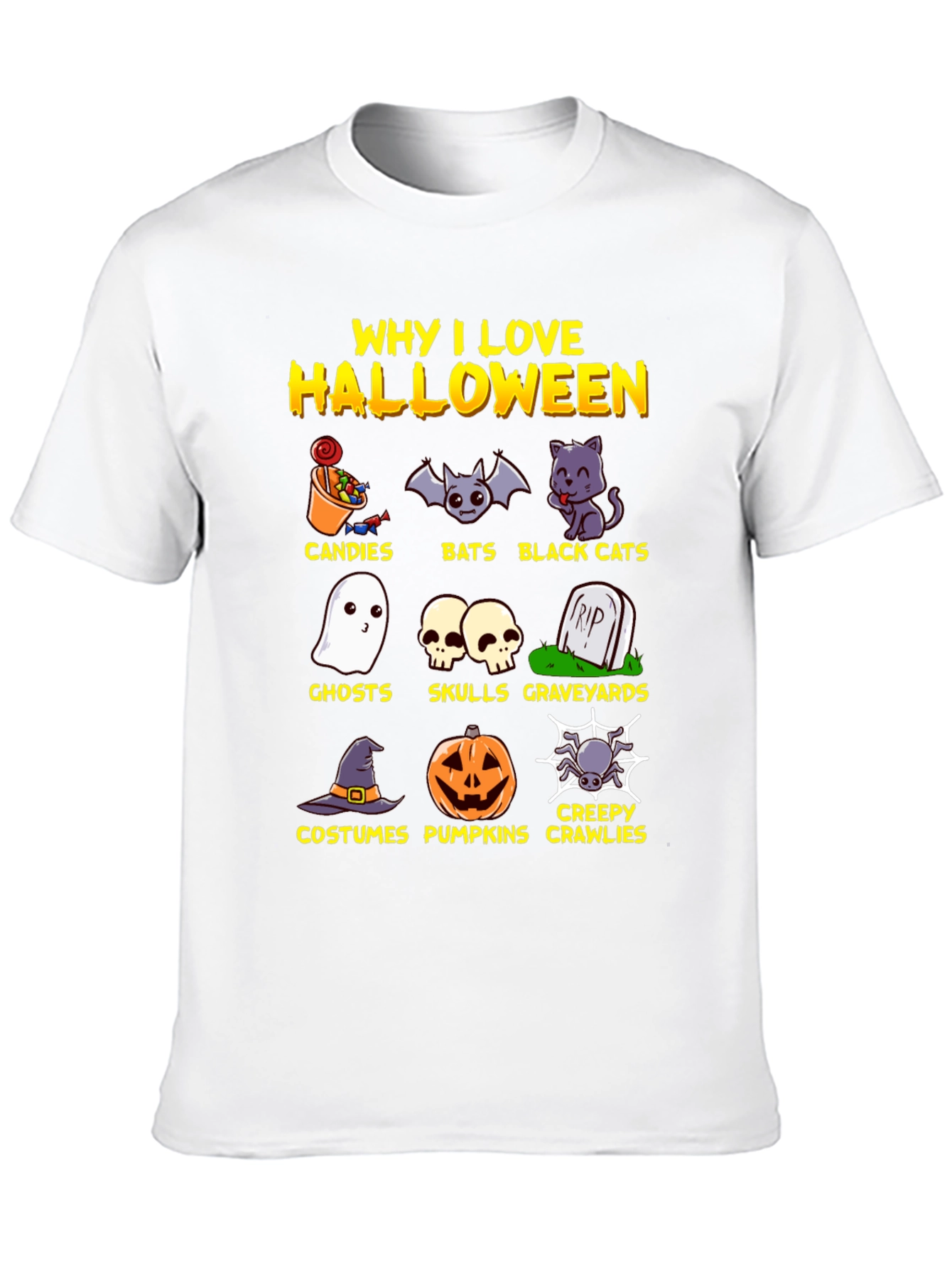 Why I Love Halloween T-Shirt - Spooky Season Tee