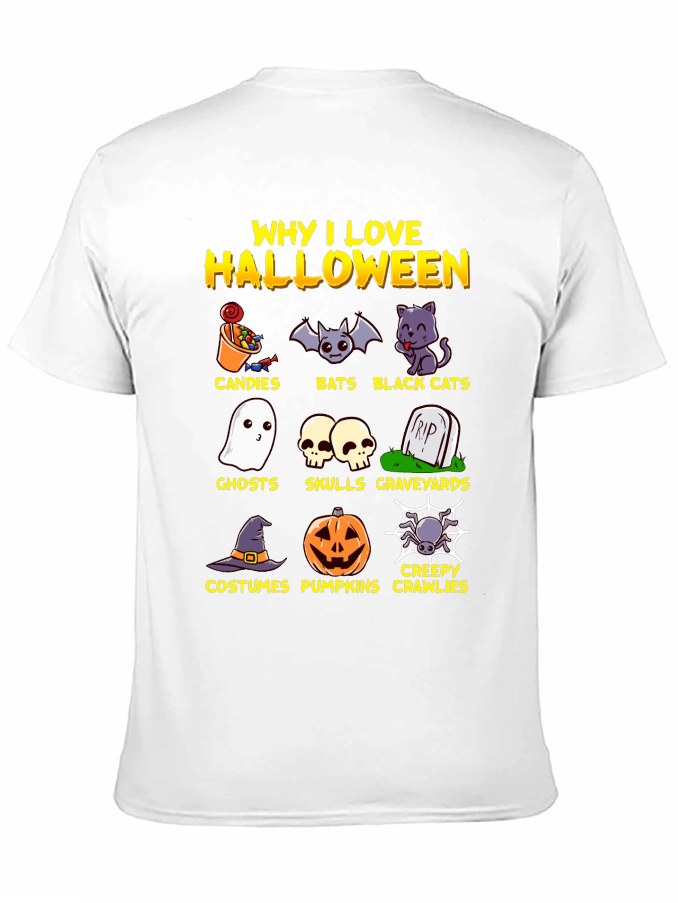 Why I Love Halloween T-Shirt - Spooky Season Tee