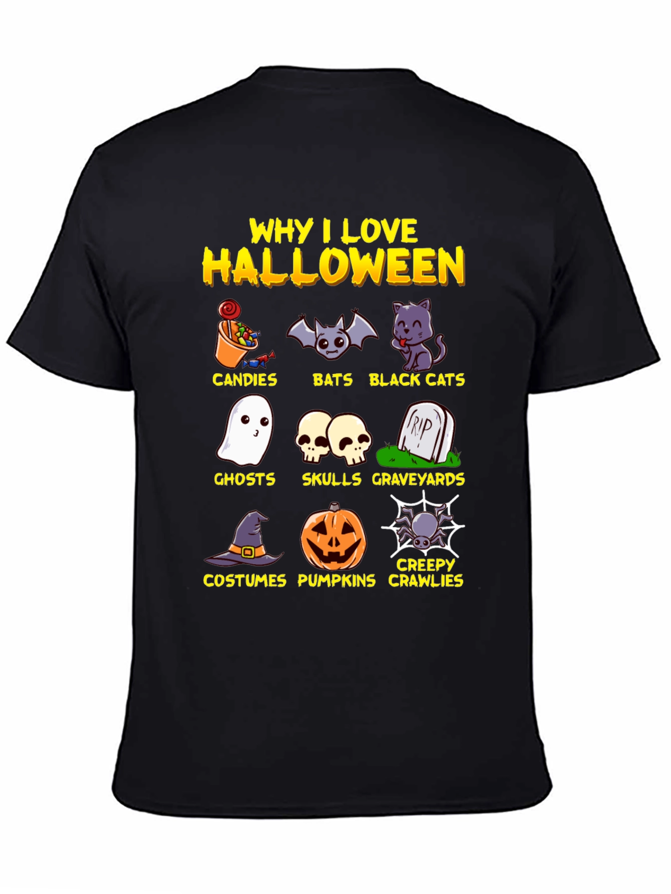 Why I Love Halloween T-Shirt - Spooky Season Tee