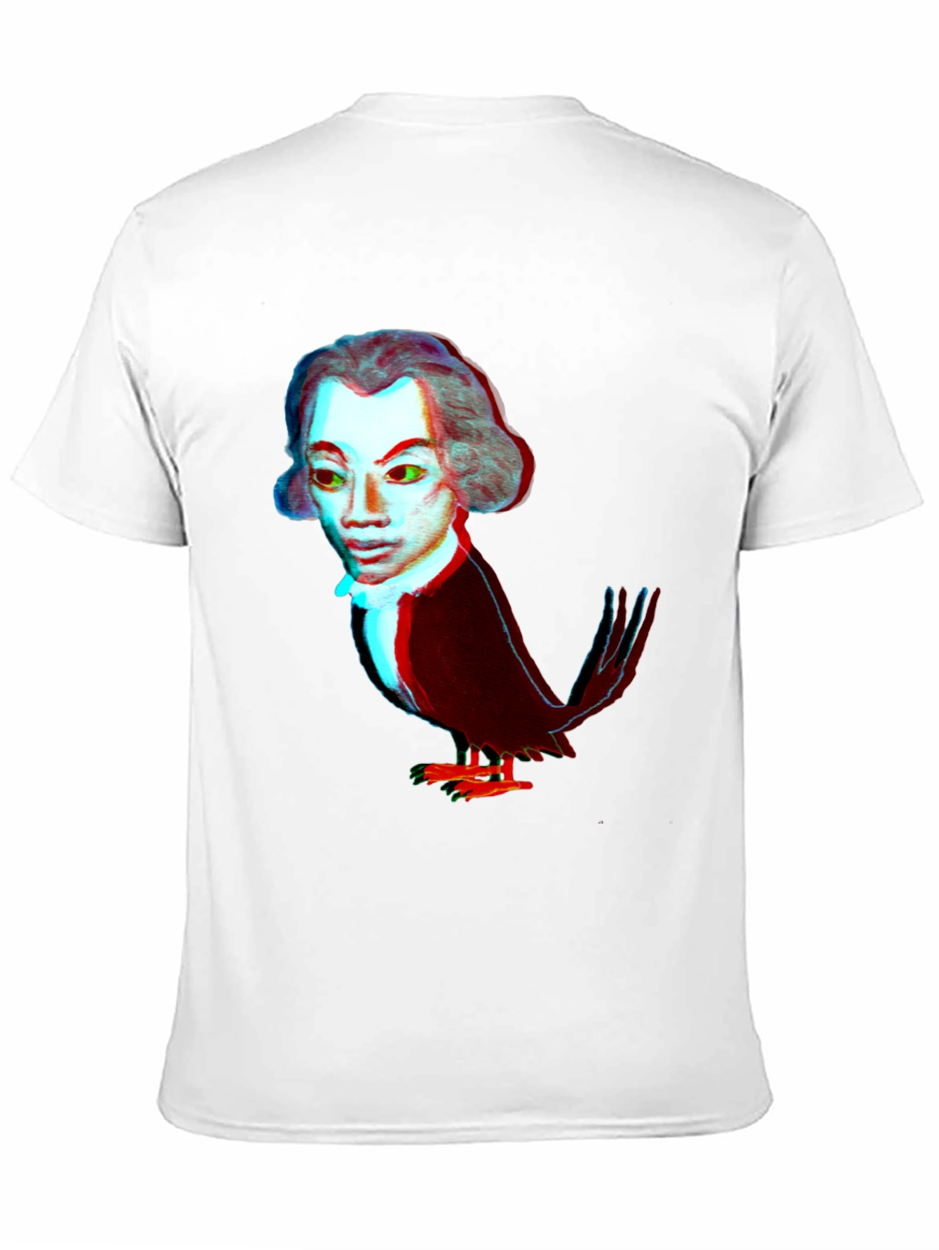 Man-Bird Graphic Tee - Black T-Shirt