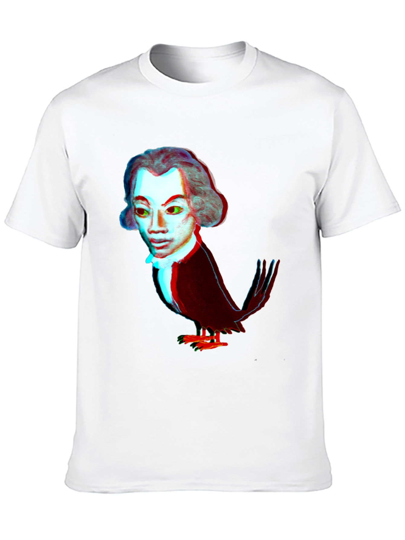 Man-Bird Graphic Tee - Black T-Shirt