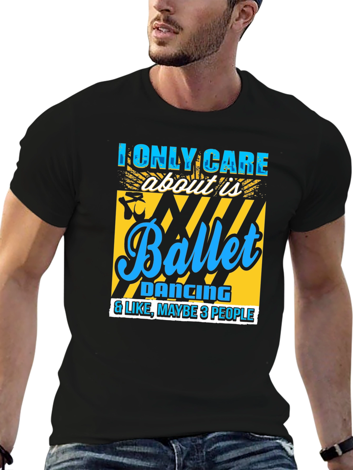 Ballet Lover Tee: I Only Care About Ballet T-Shirt