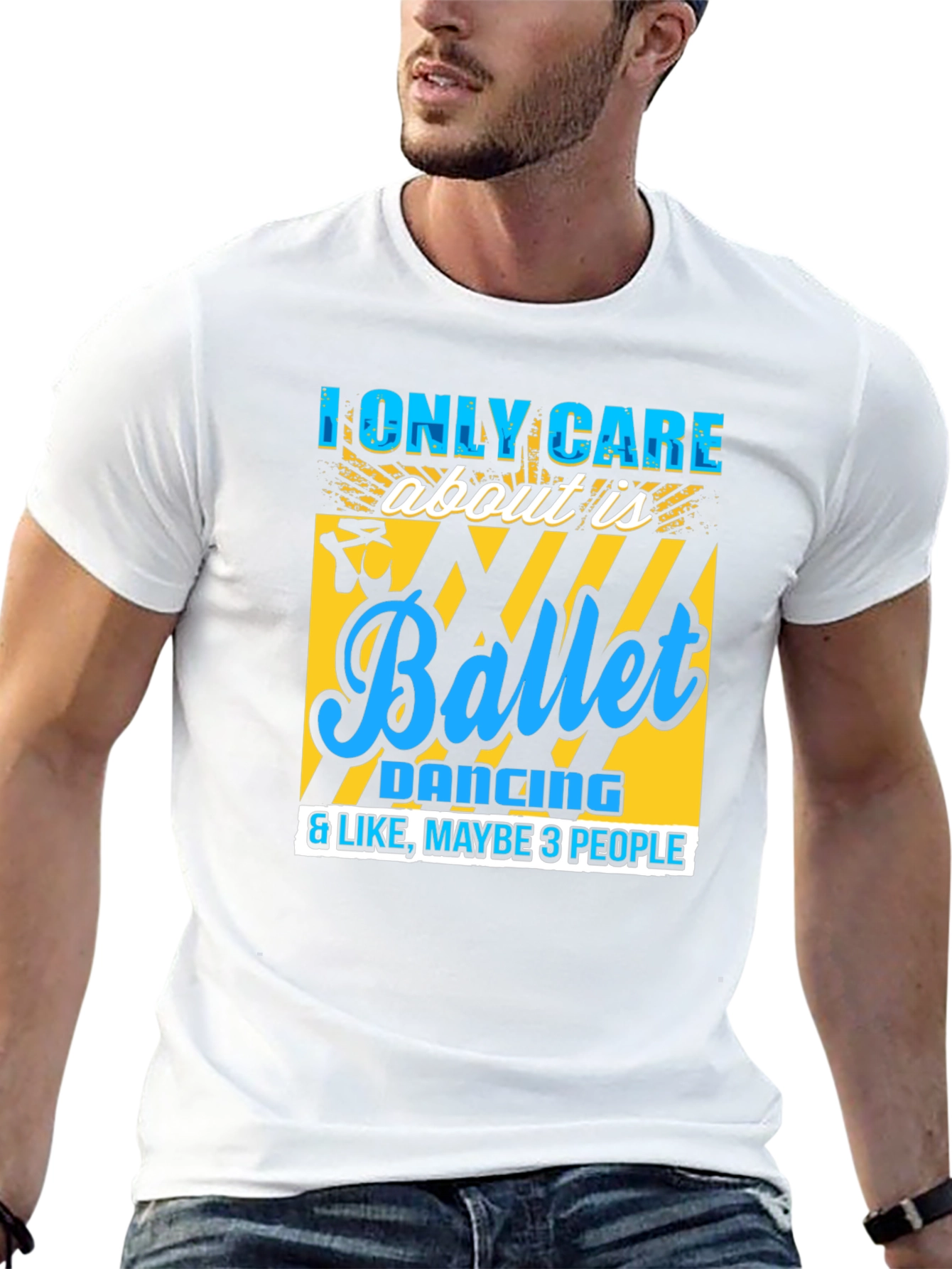 Ballet Lover Tee: I Only Care About Ballet T-Shirt