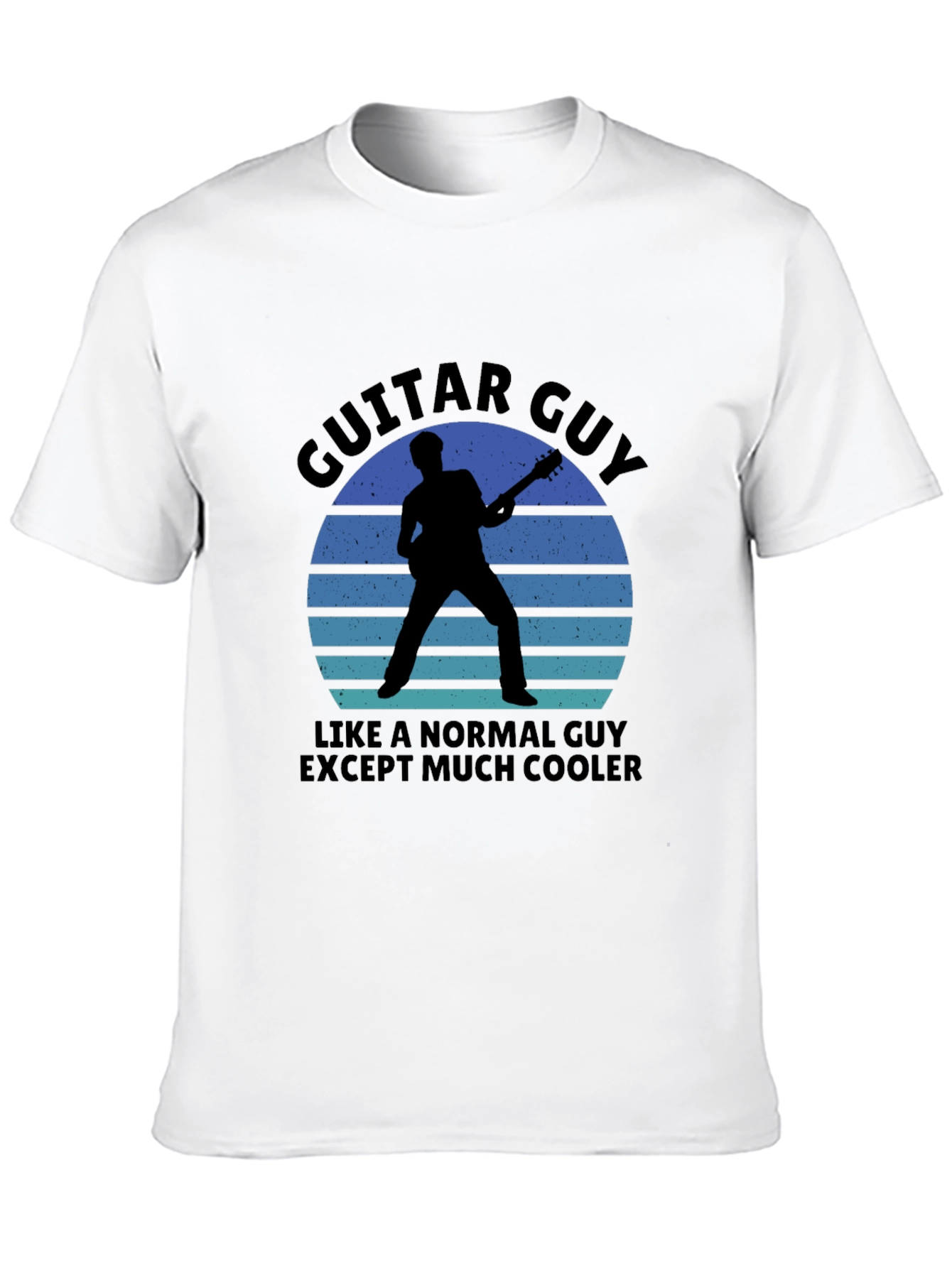 Guitar Guy T-Shirt - Musician Cool Graphic Tee
