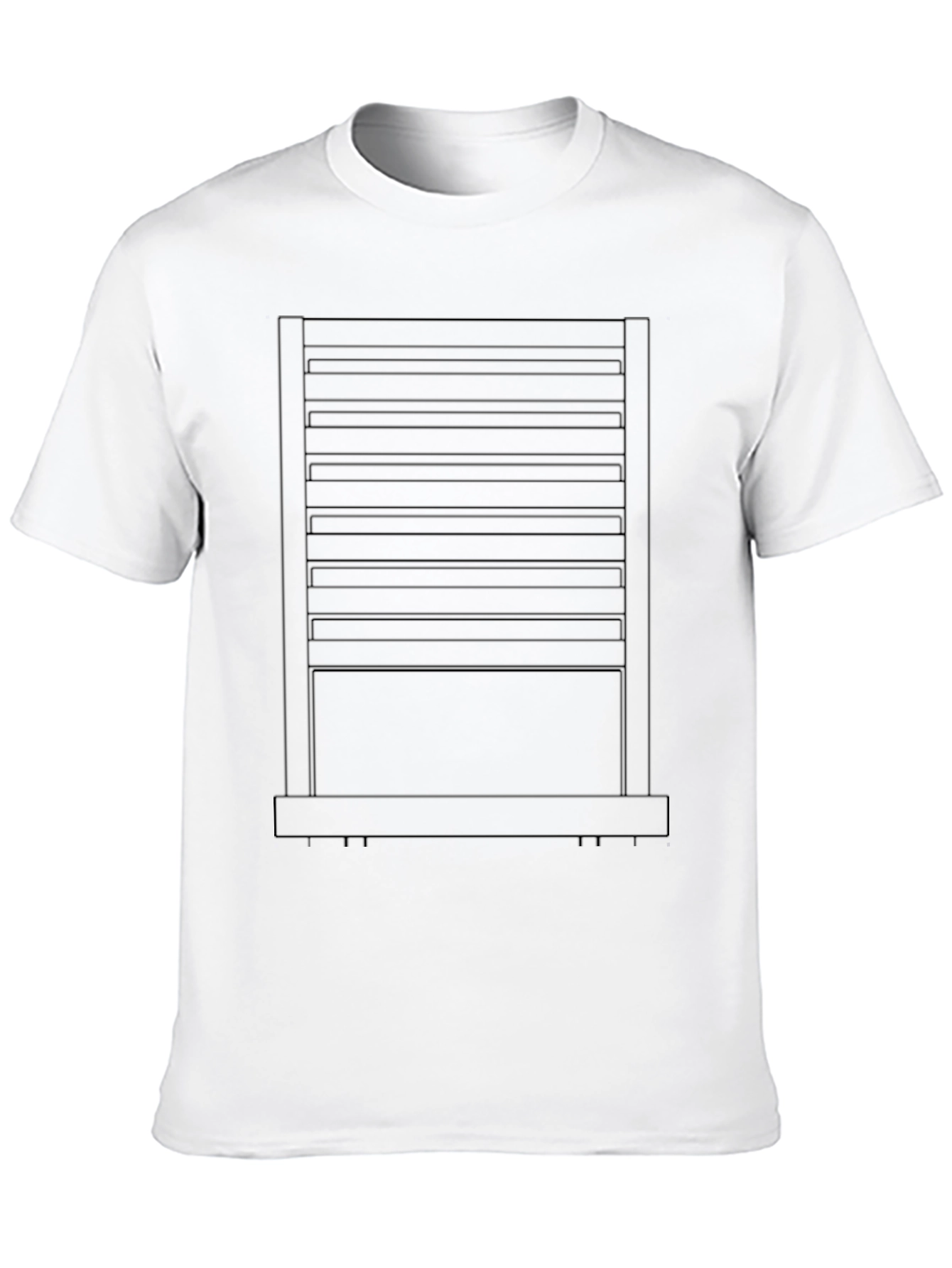 Unique Graphic Tee - Closet Shutters Design