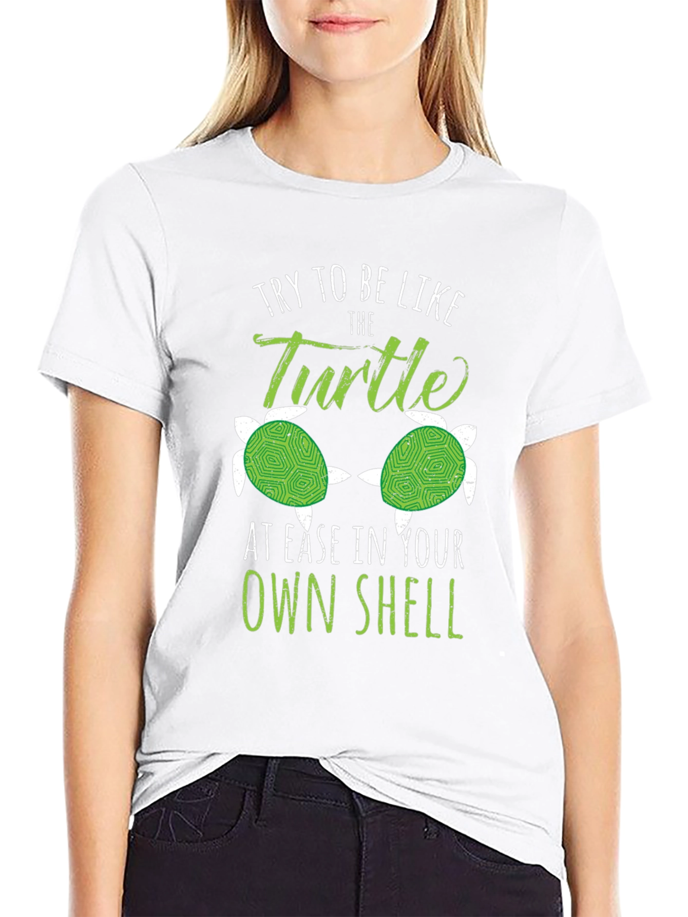 Be Like the Turtle Graphic T-Shirt - Relaxed Fit