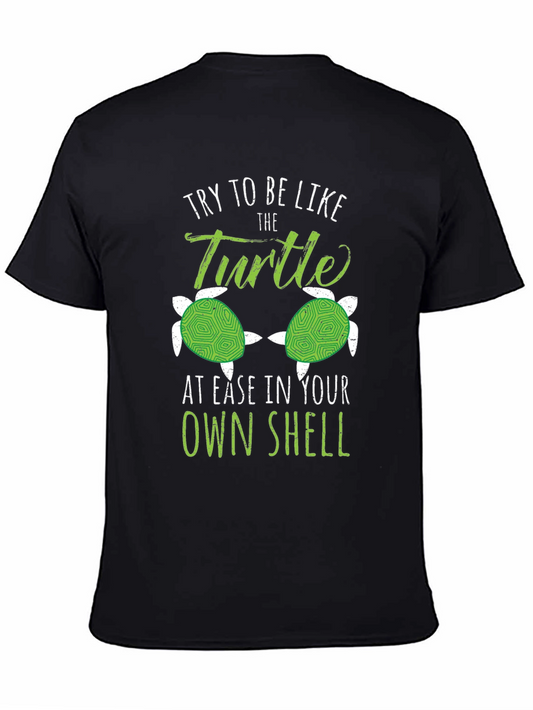 Be Like the Turtle Graphic T-Shirt - Relaxed Fit