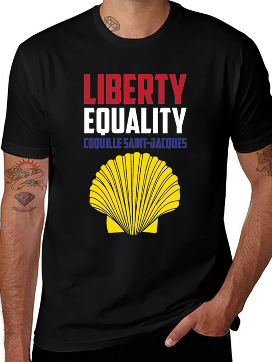 French Revolution T-Shirt - Liberty Equality Coquille Saint-Jacques