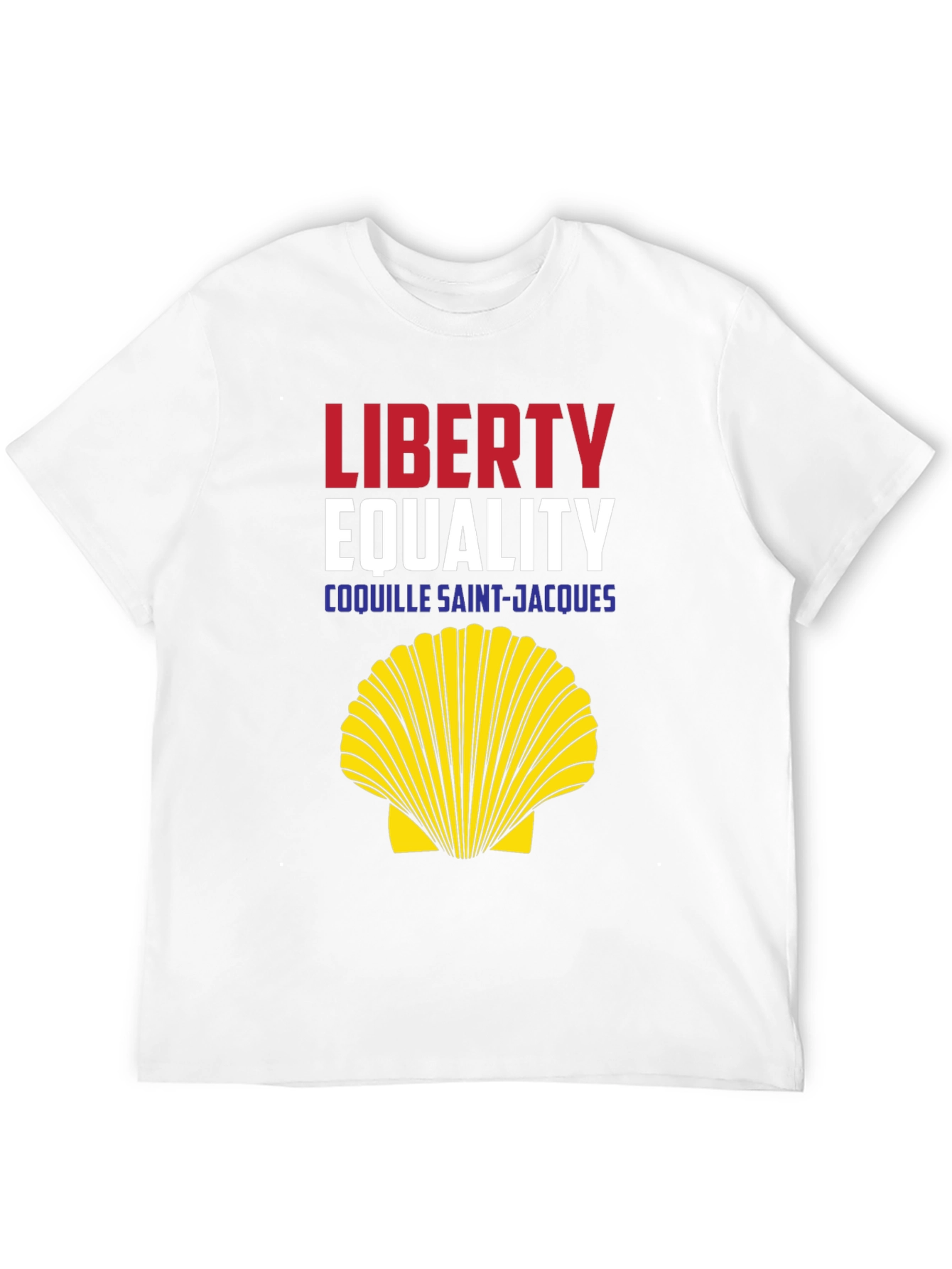 French Revolution T-Shirt - Liberty Equality Coquille Saint-Jacques