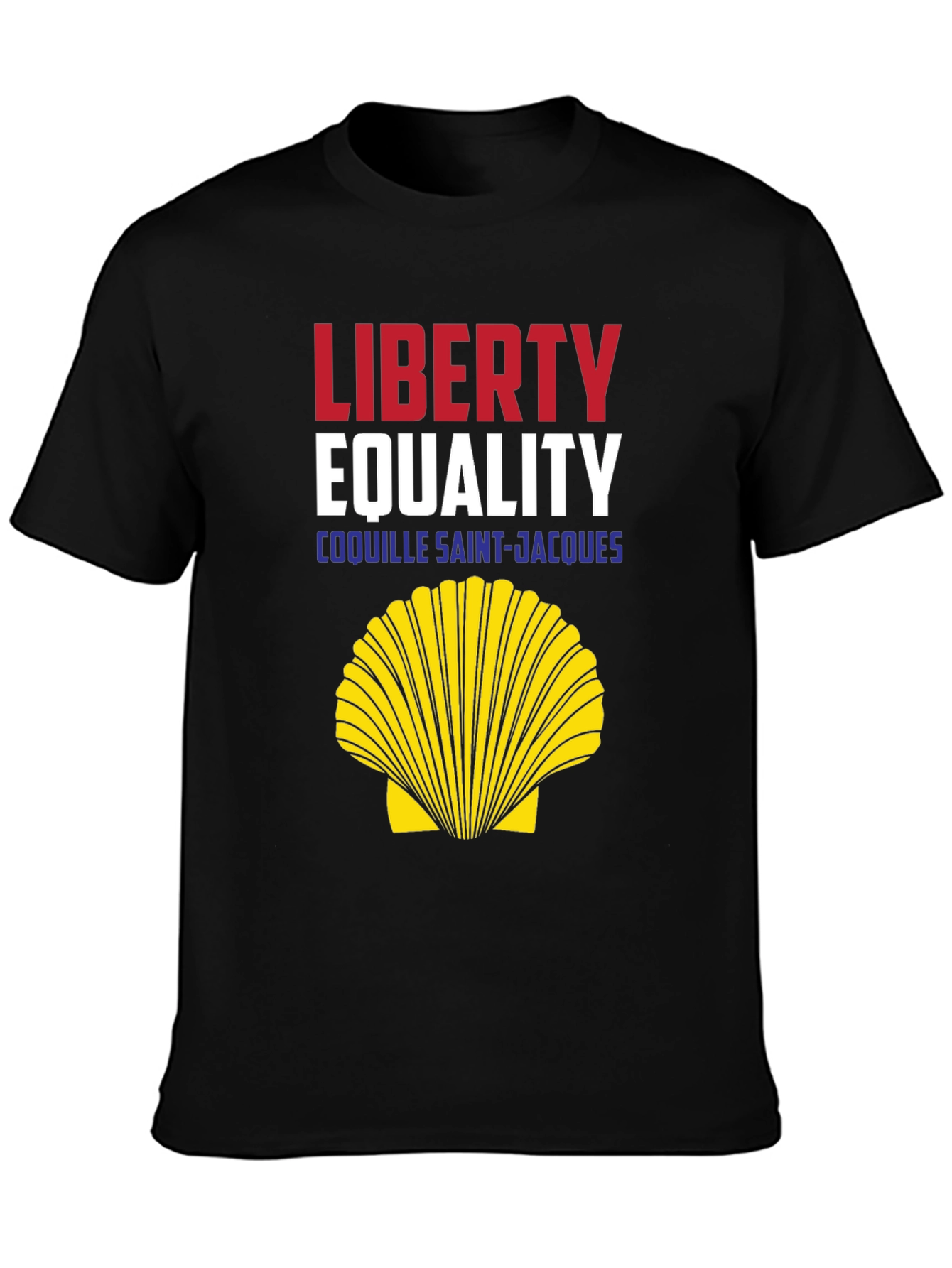 French Revolution T-Shirt - Liberty Equality Coquille Saint-Jacques