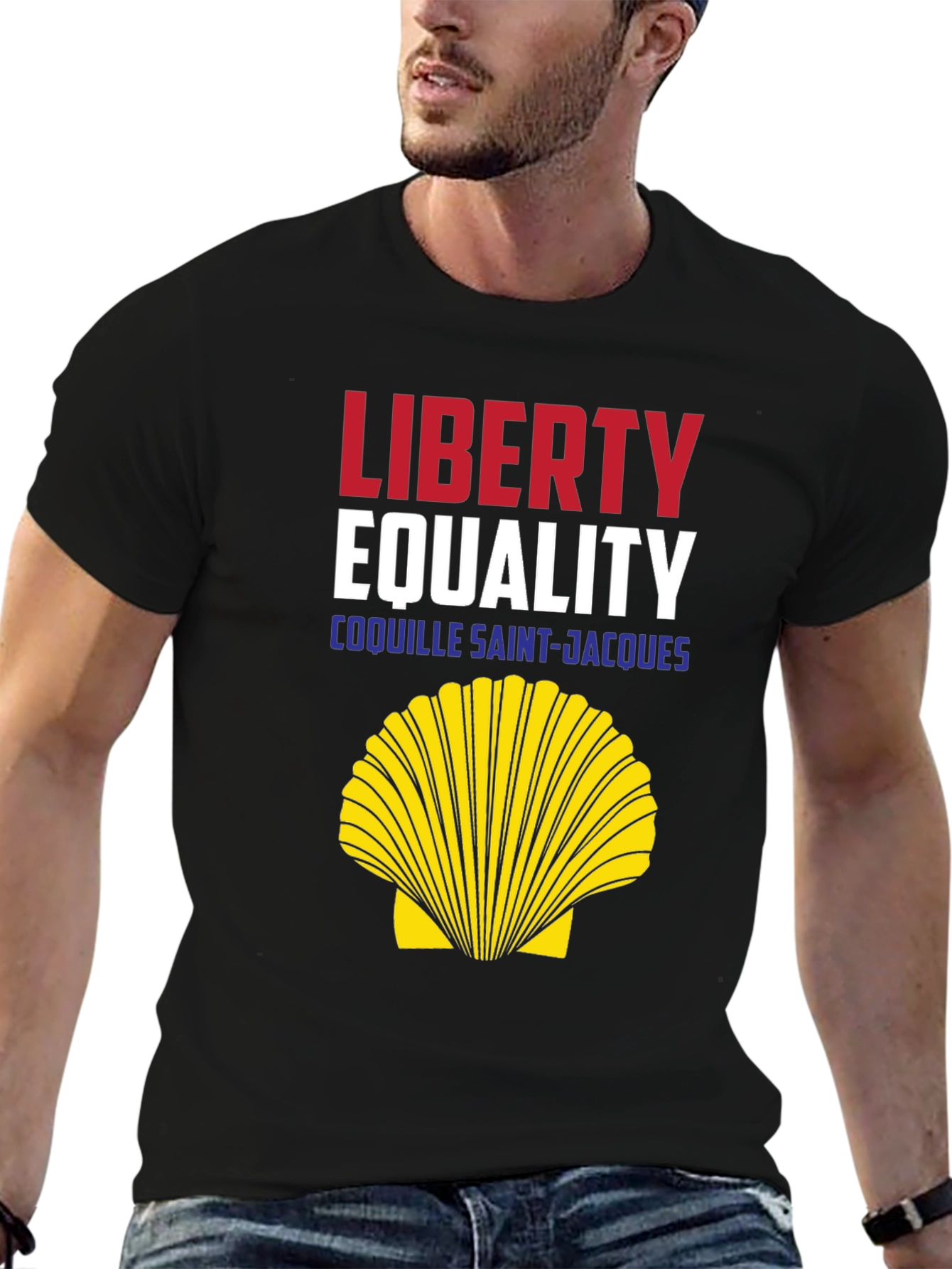French Revolution T-Shirt - Liberty Equality Coquille Saint-Jacques