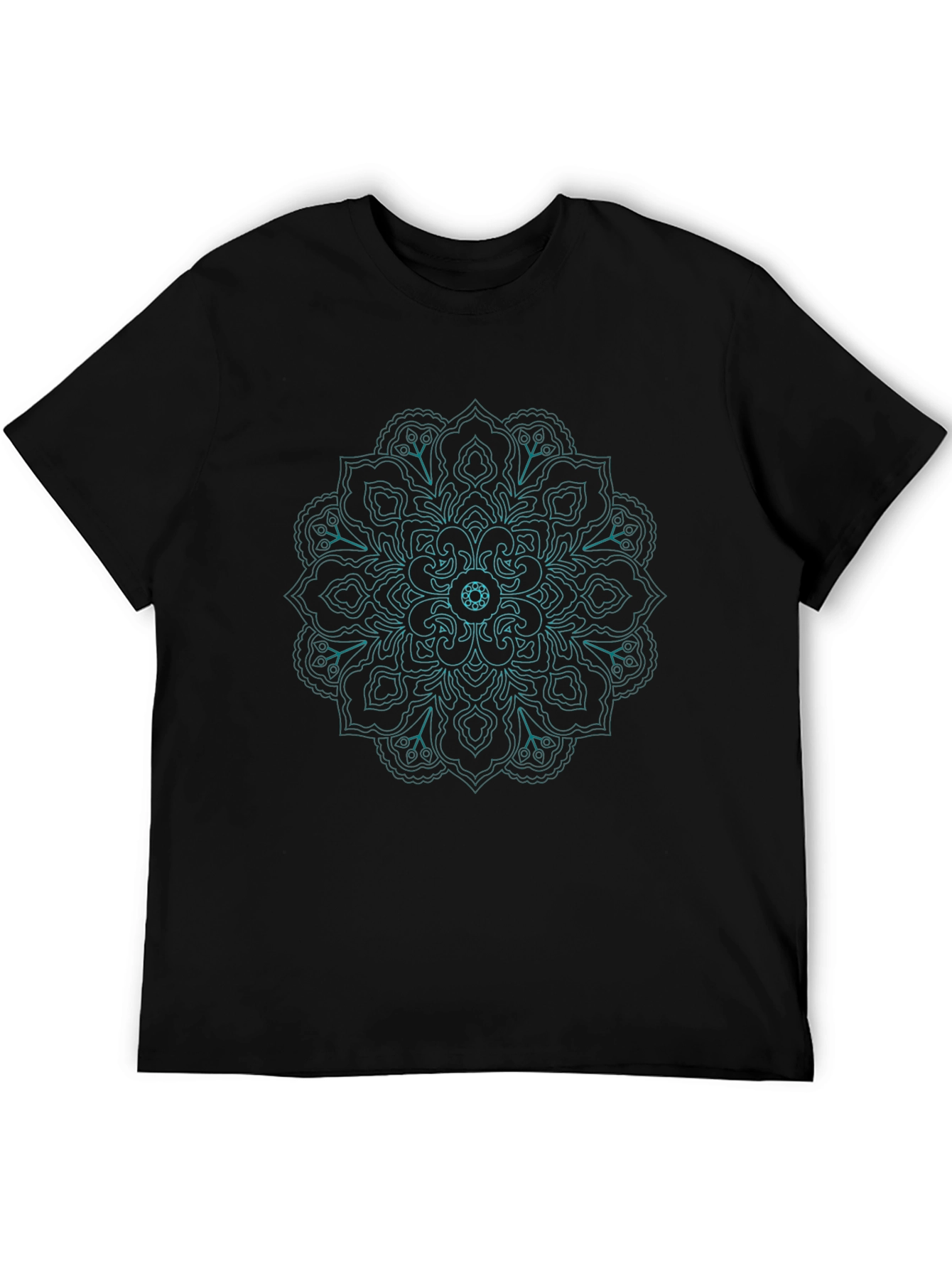 Mandala Graphic Black T-Shirt